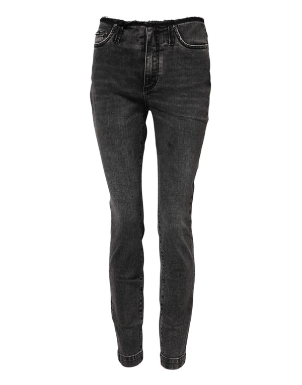 Dolce & Gabbana 98% Cotton 2% Elastane jeans in gray