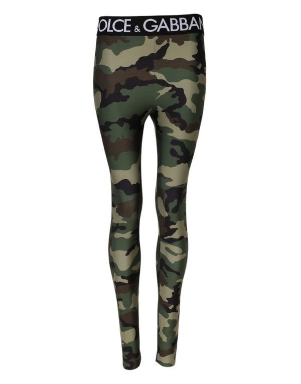 Dolce & Gabbana 50% Nylon 30% Polyester 20% Elastane leggings in multicolor