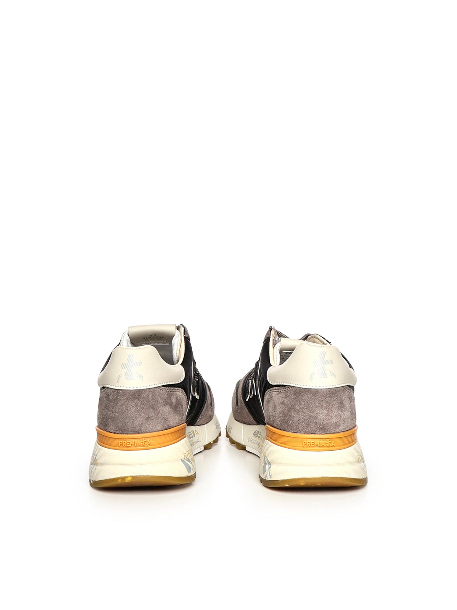Premiata Sneakers Black/grey Polyamide