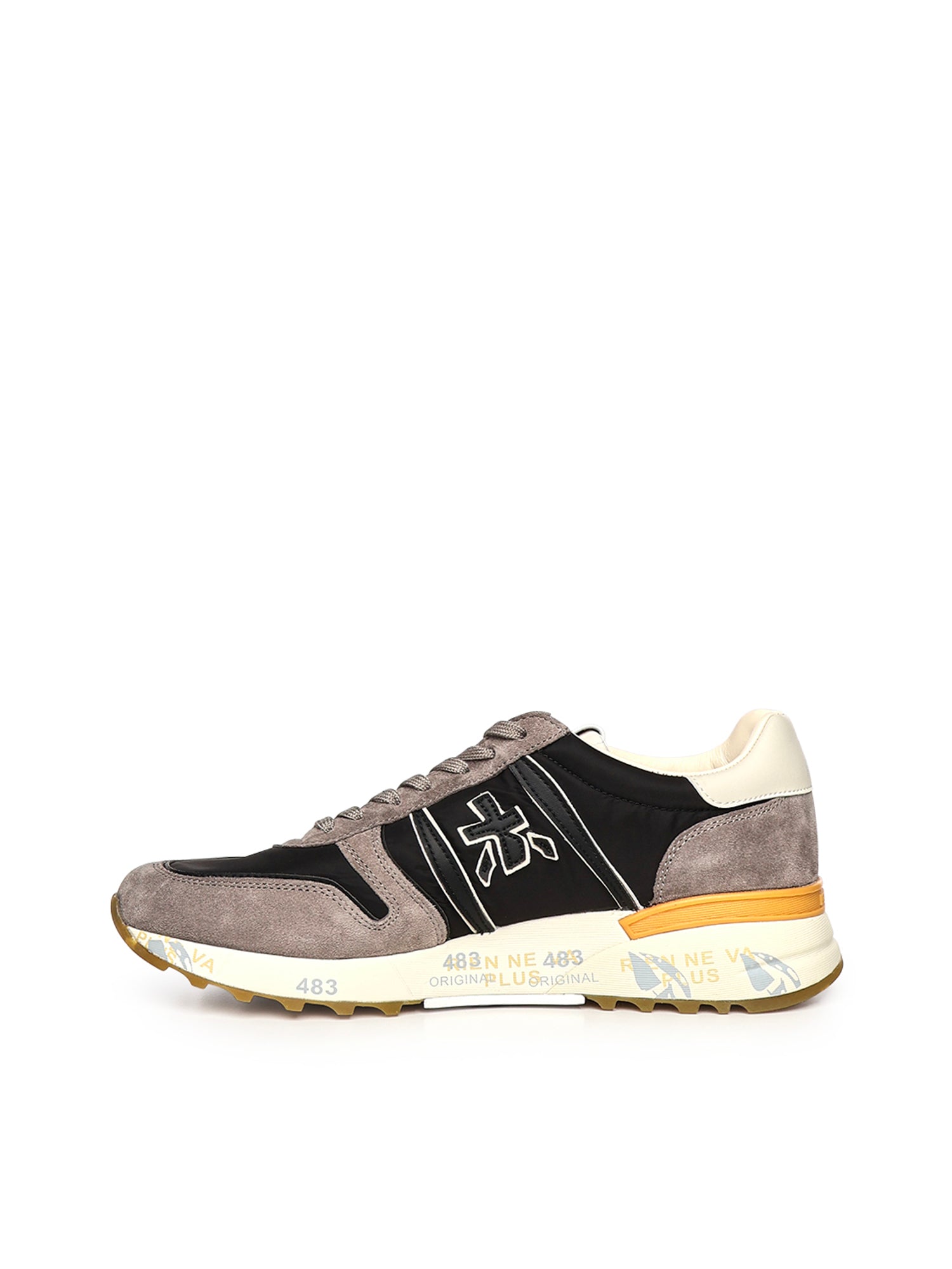 Premiata Sneakers Black/grey Polyamide