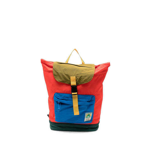 Red Backpack Recycled Polyester