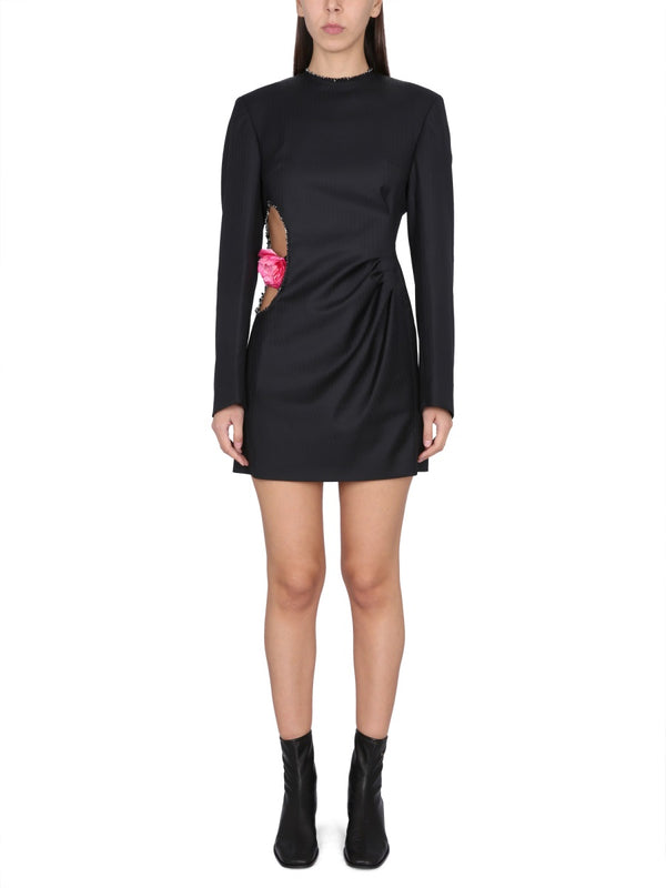 Wool Dress Black