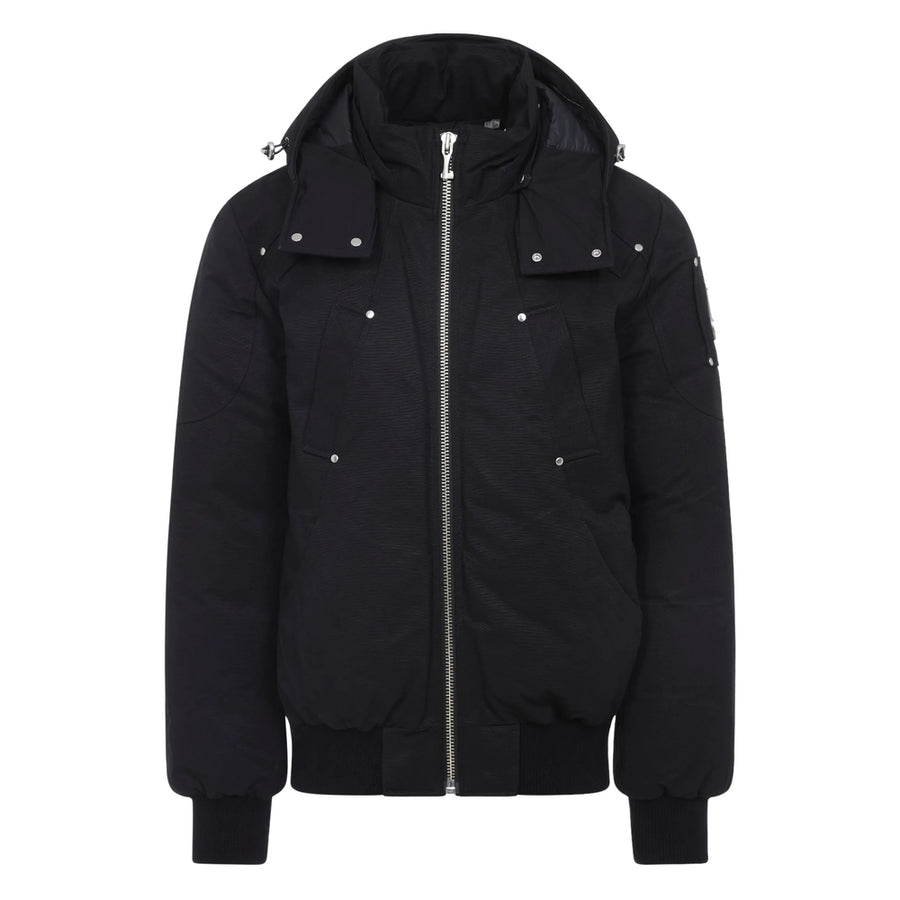 Down Jacket Black Outer: Cotton