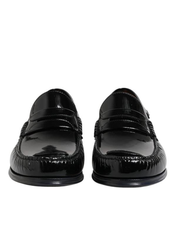 Dolce & Gabbana 100% Calfskin Leather loafer in black