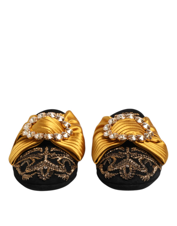 Dolce & Gabbana 70% Leather flat in multicolor