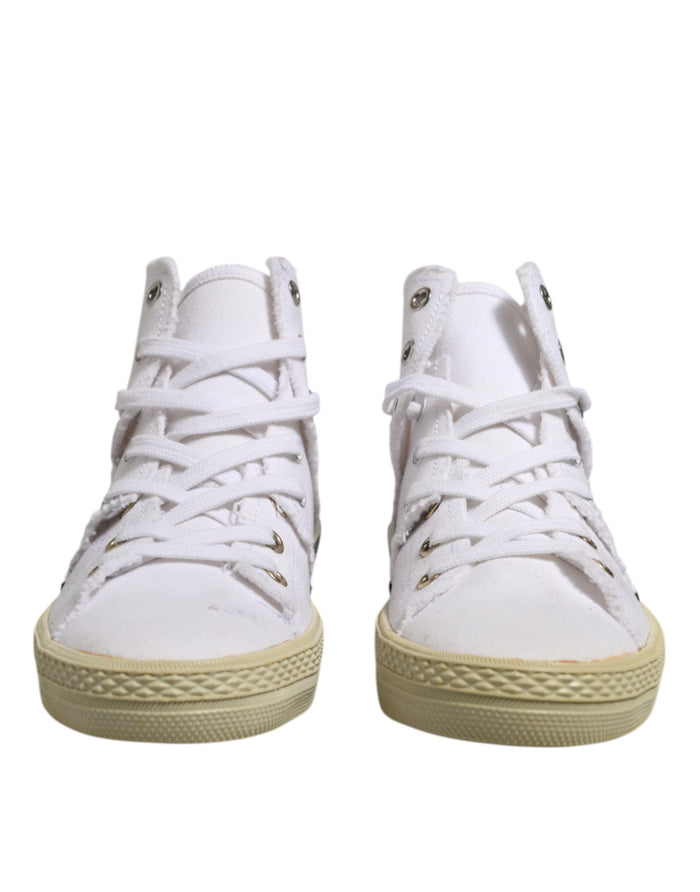 Maison Margiela Canvas sneaker in white