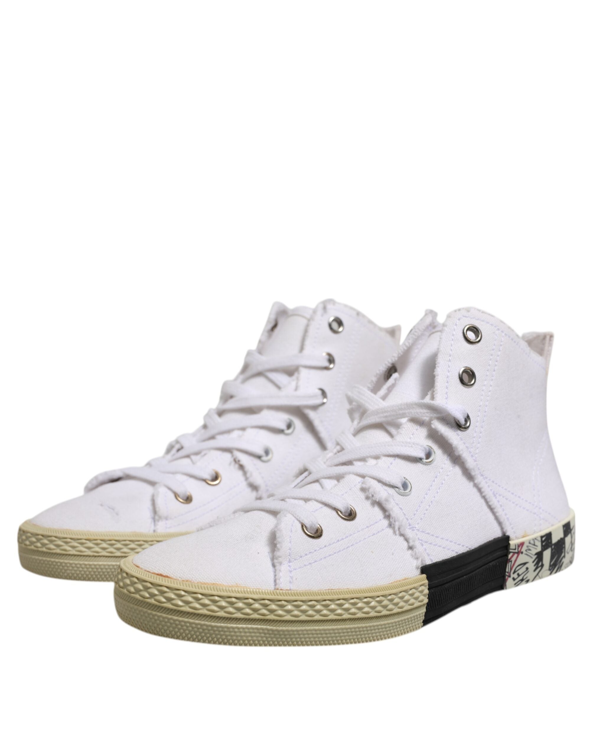 Maison Margiela Canvas sneaker in white — view 2