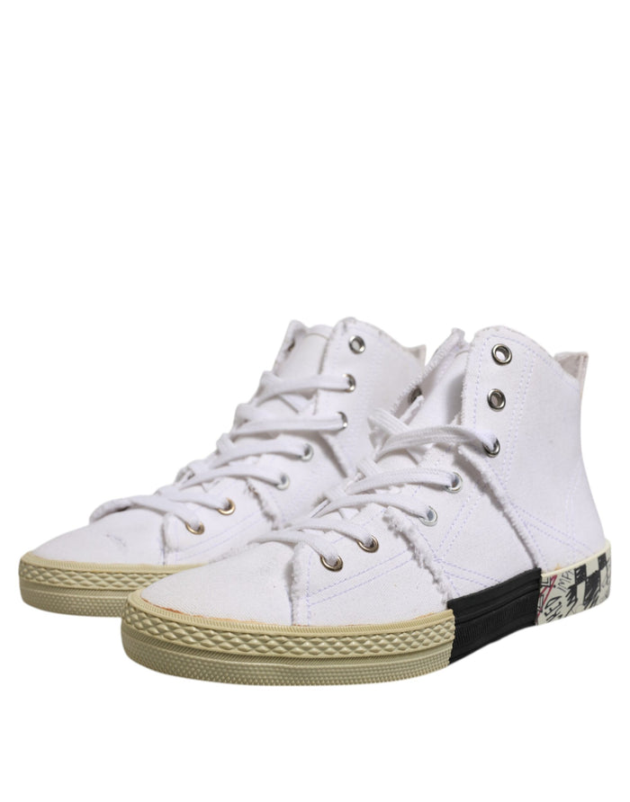Maison Margiela Canvas sneaker in white — view 2