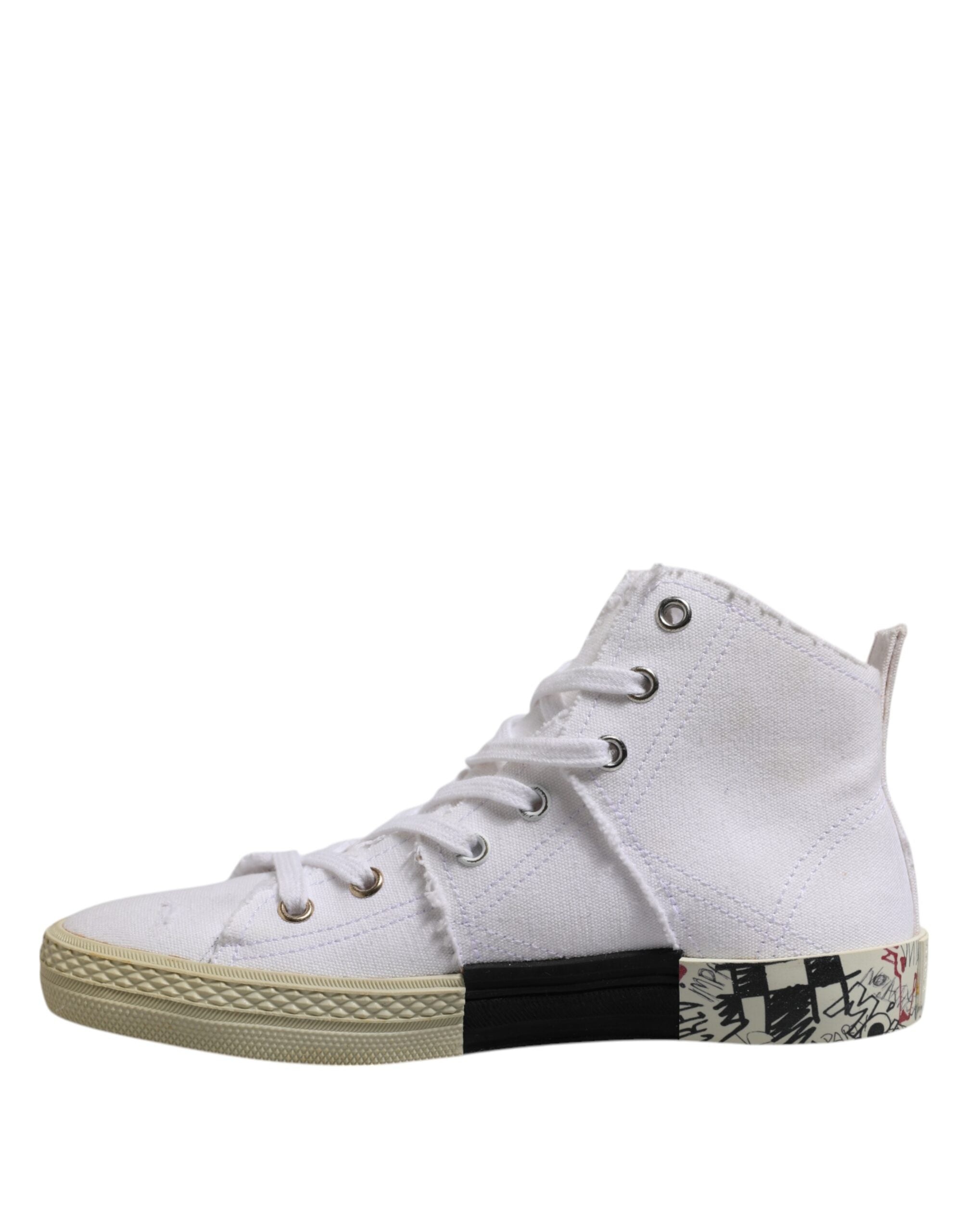 Maison Margiela Canvas sneaker in white — view 4