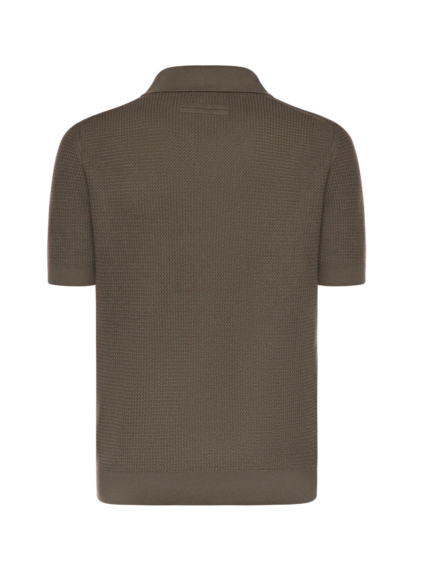 Zegna T-Shirts And Polos Dark Taupe Cotton