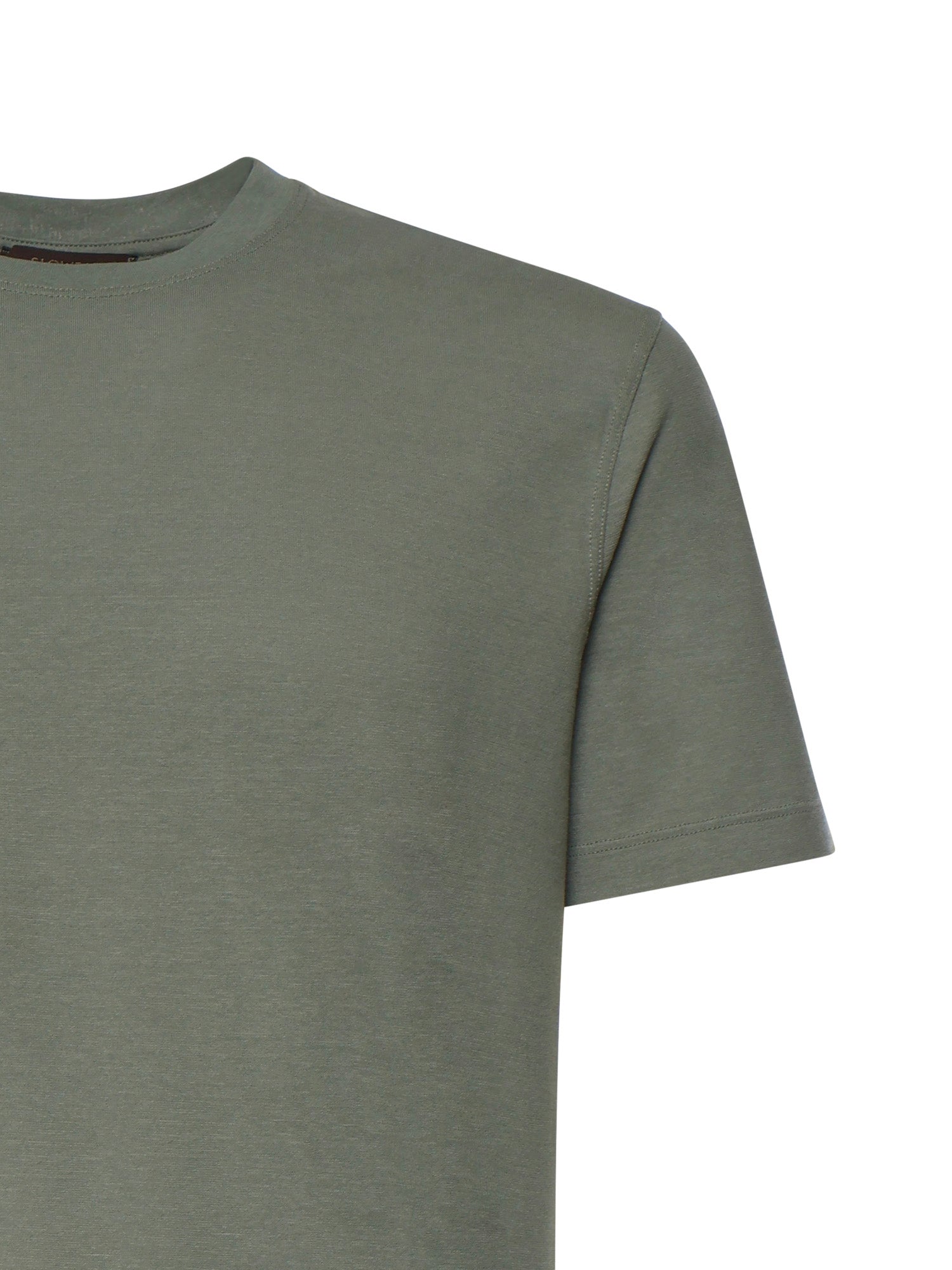 Zanone T-Shirts And Polos Military Cotton
