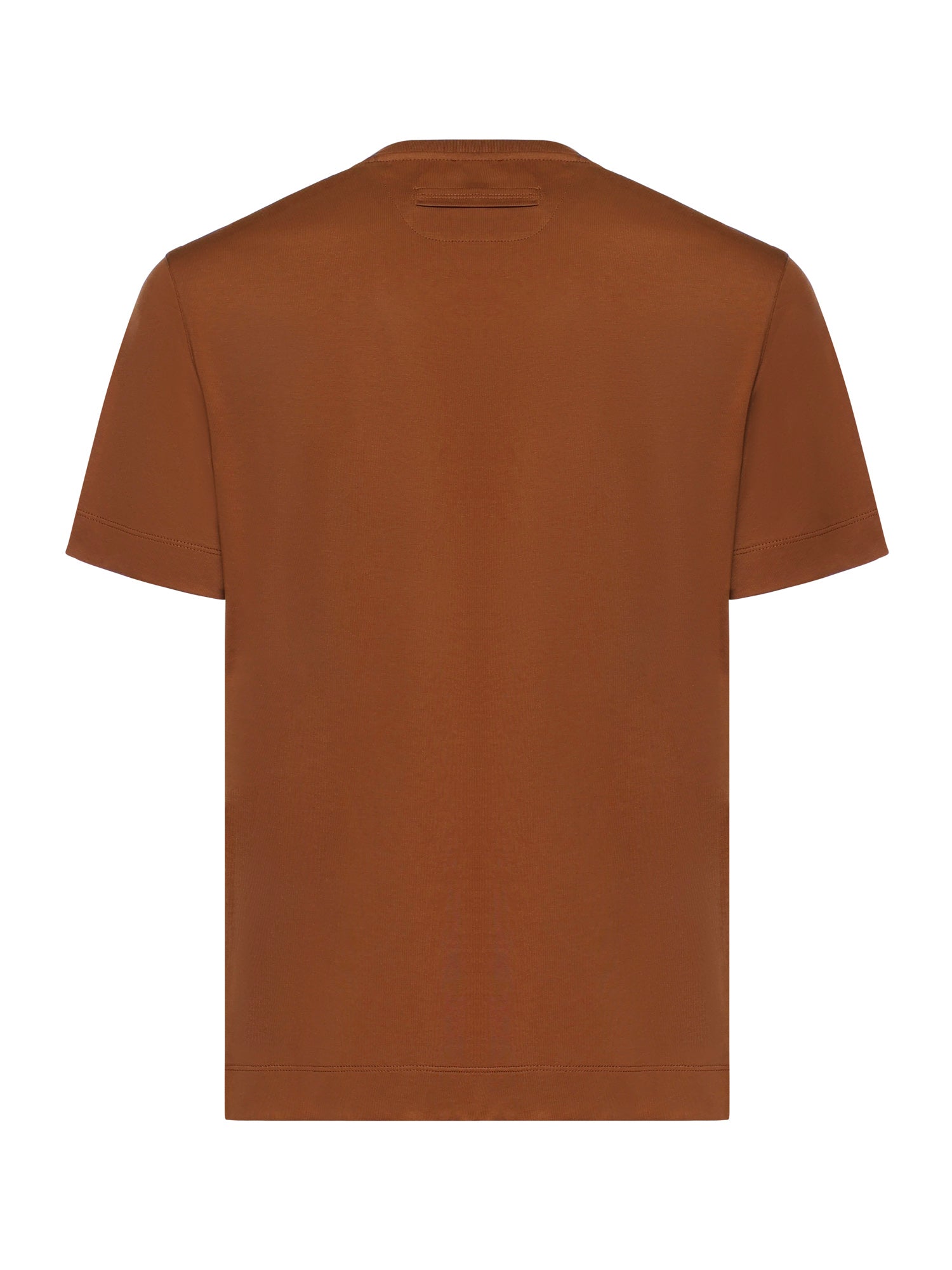 Zegna T-Shirts And Polos Tobacco Cotton
