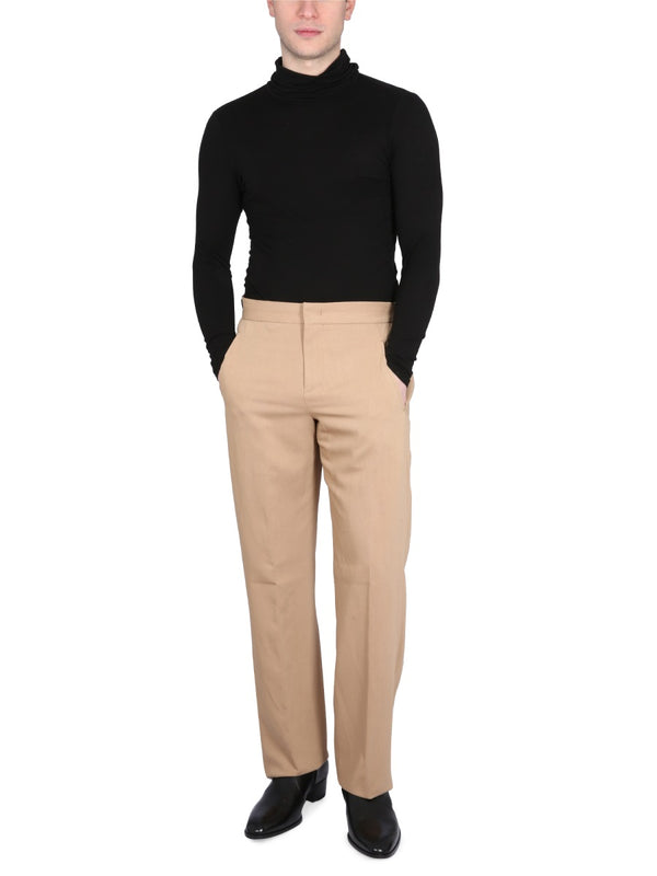 Edge Pants Beige Viscose Trousers
