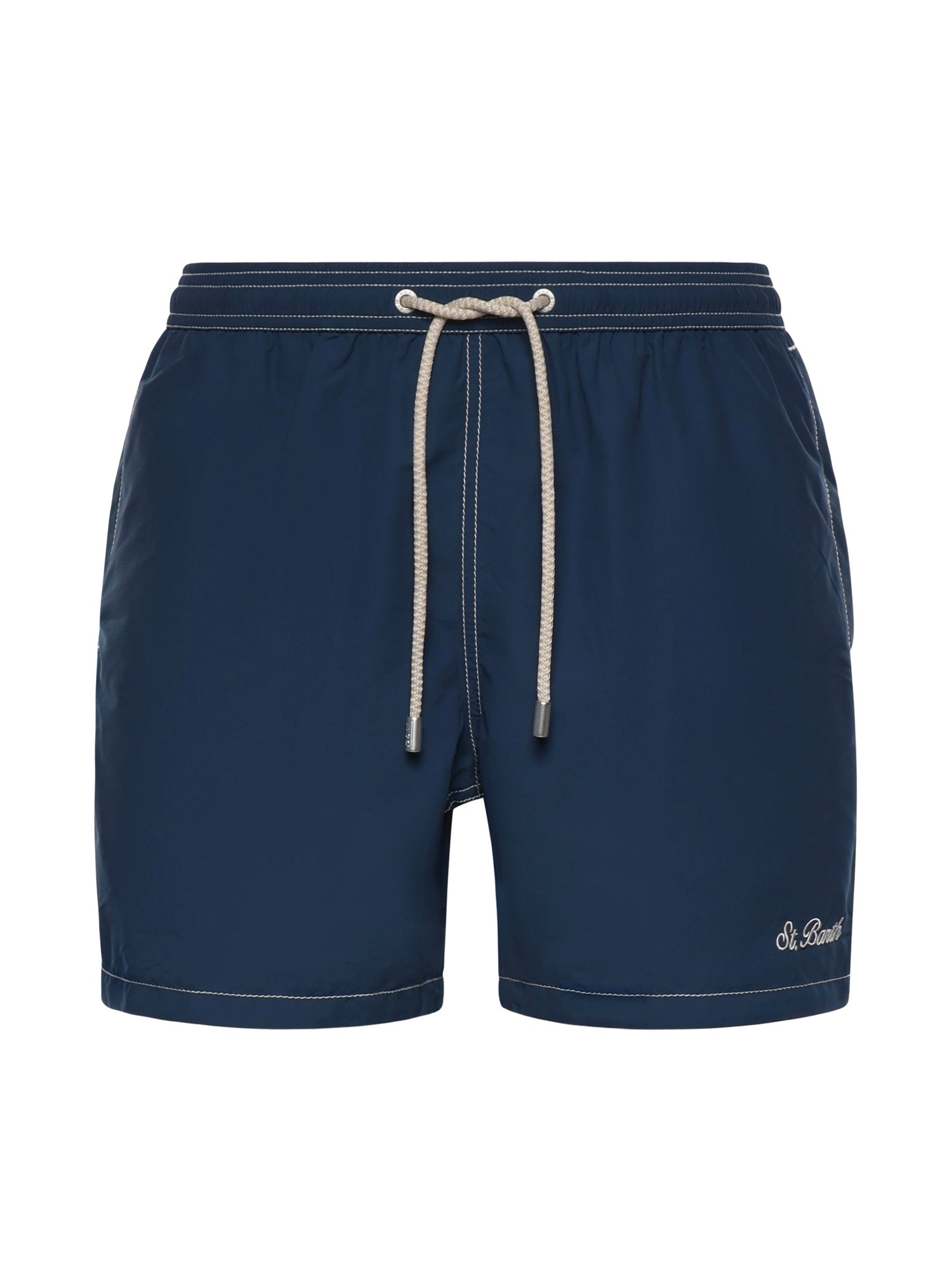 Mc2 Saint Barth Sea Clothing Marine Blue Polyester