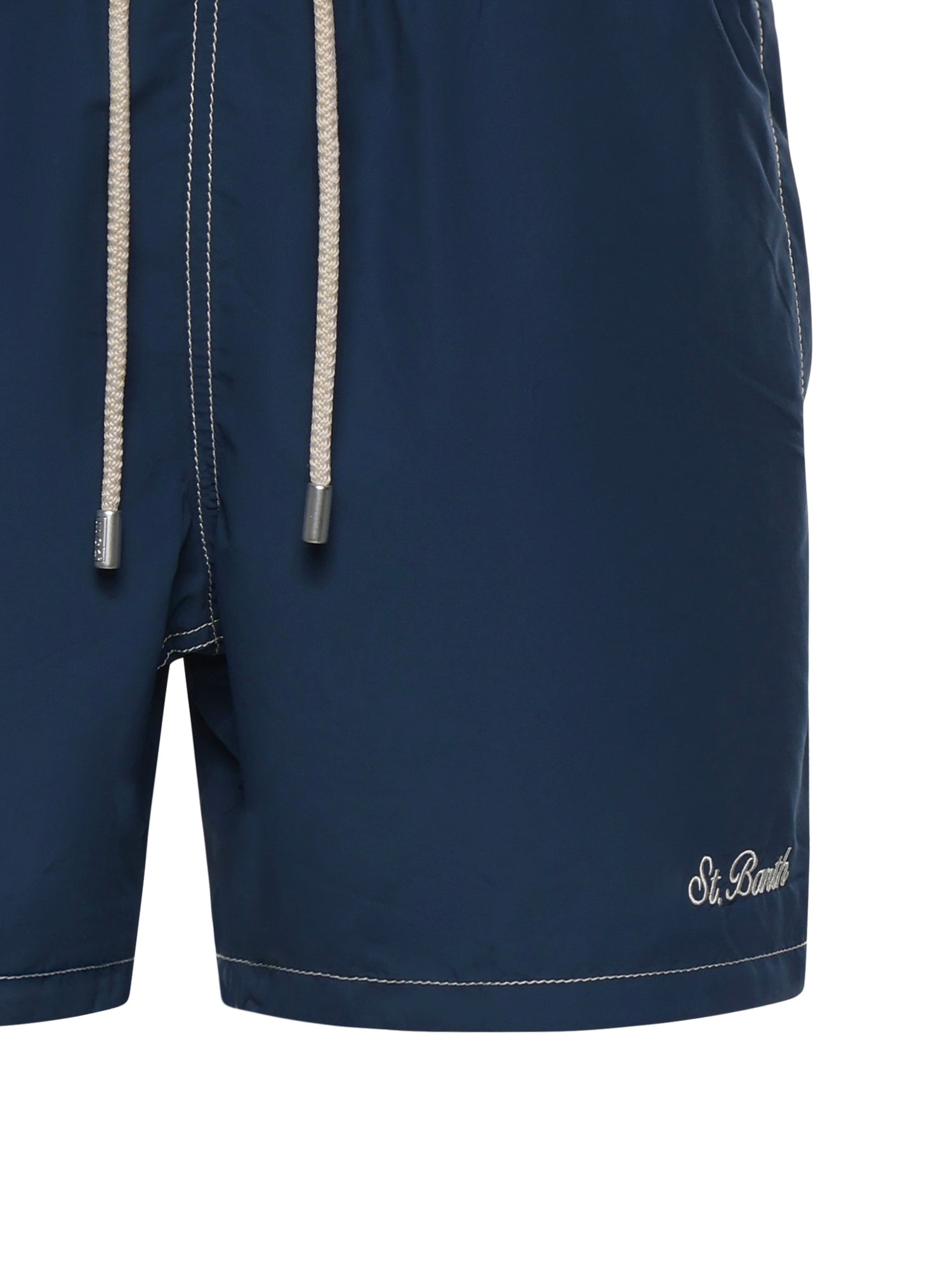 Mc2 Saint Barth Sea Clothing Marine Blue Polyester
