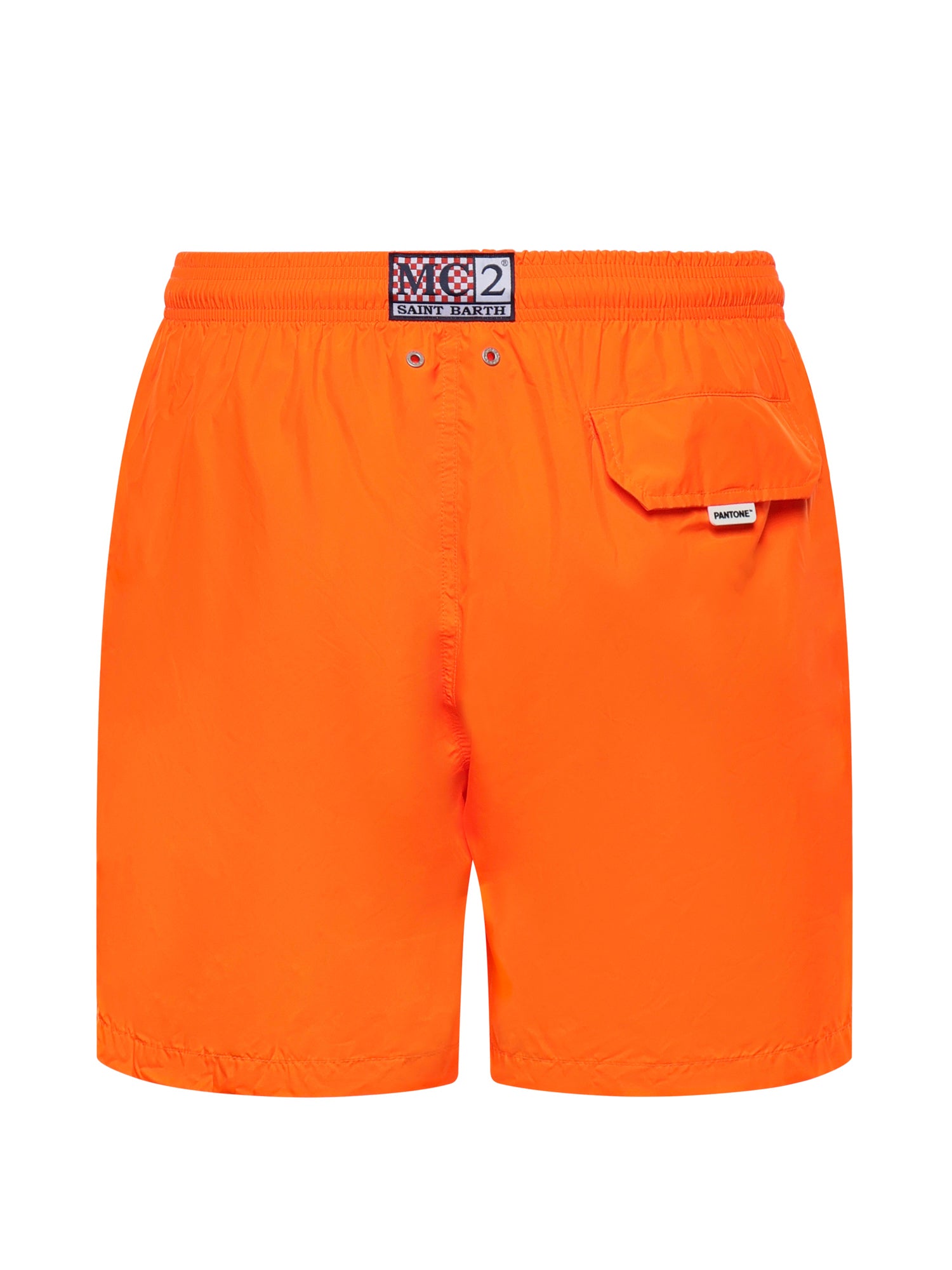 Mc2 Saint Barth Sea Clothing Fluo Orange Polyester