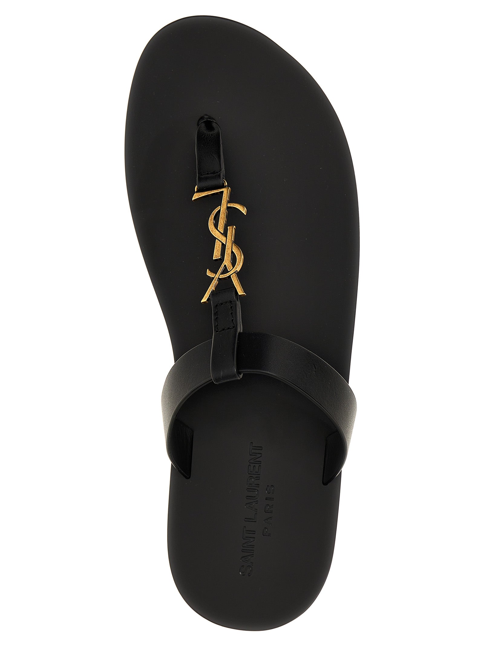 Cassandre sandals Black Calfskin Leather (bos Taurus)