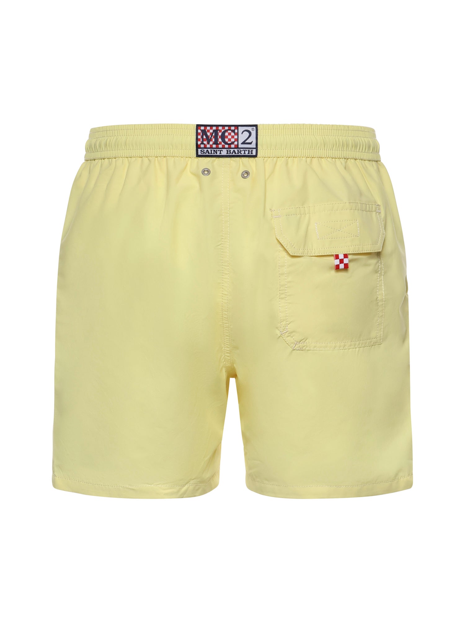 Mc2 Saint Barth Sea Clothing Light Yellow Polyester