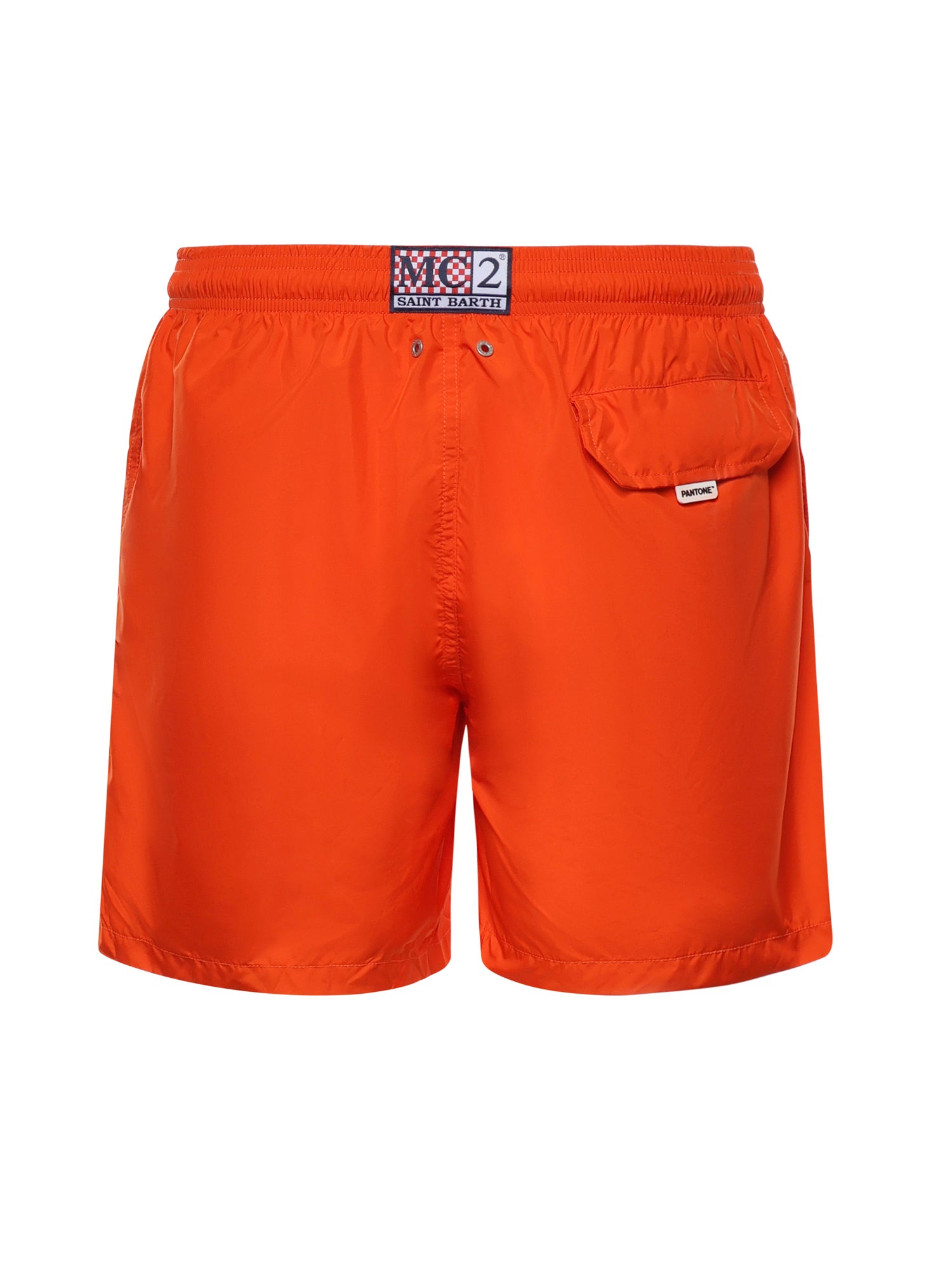 Mc2 Saint Barth Sea Clothing Orange Polyester