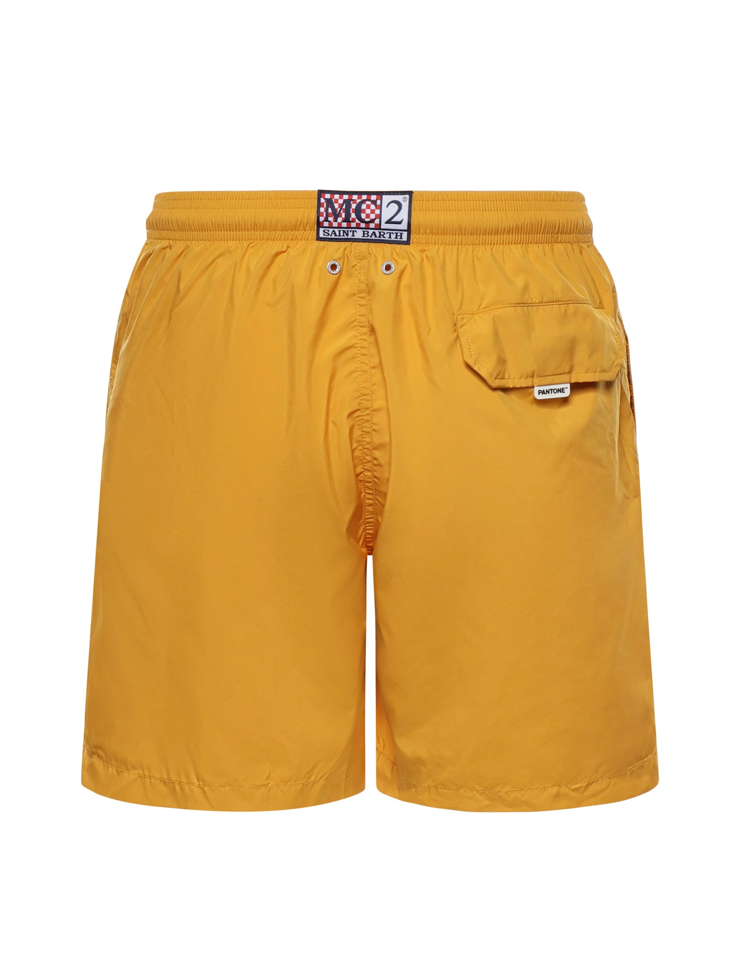 Mc2 Saint Barth Sea Clothing Mustard Polyester