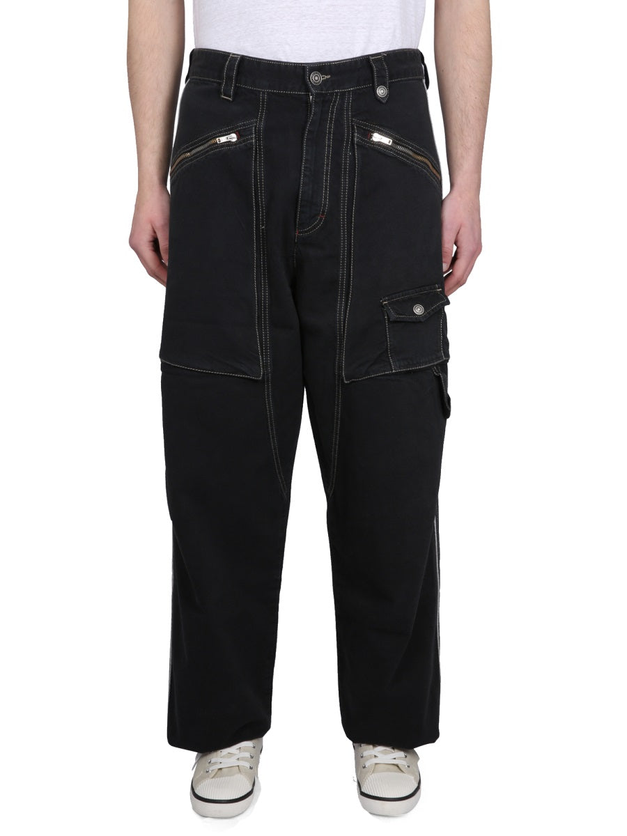 Parker Pants Black Cotton Jean