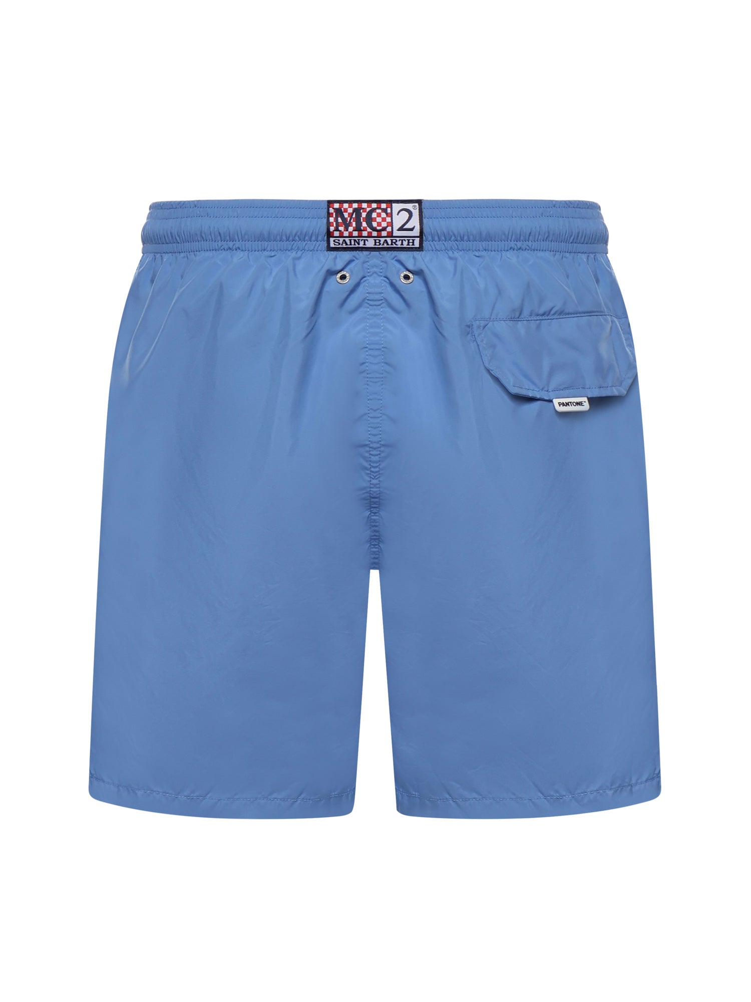 Mc2 Saint Barth Sea Clothing Light Blue Polyester