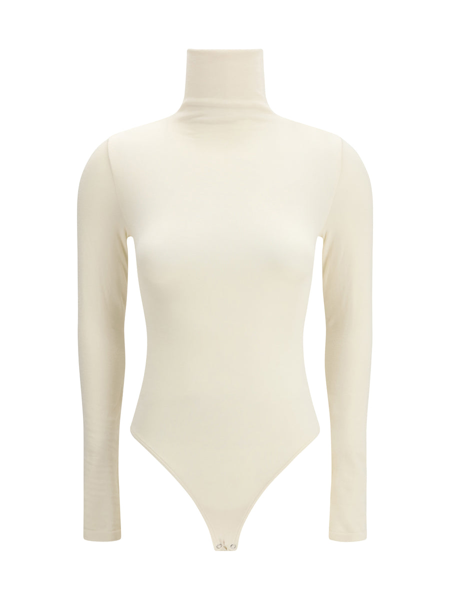 Colorado Bodysuit Buttercream Cotton; Polyamide; Elastane Top