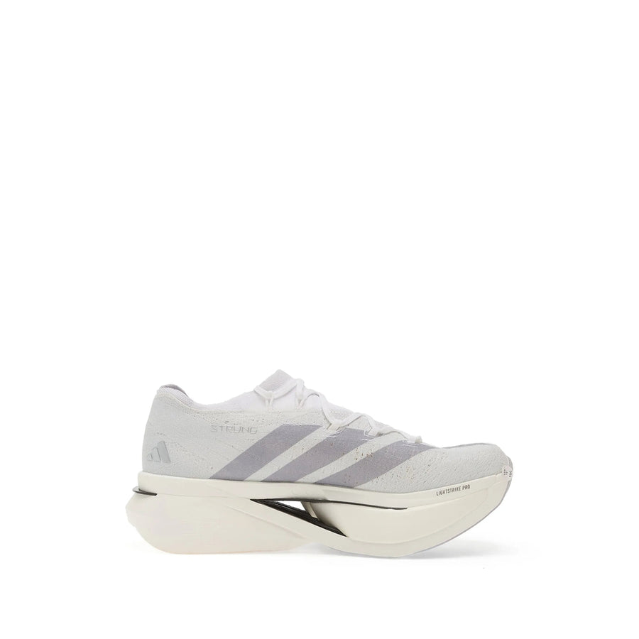Adizero Prime X Strung Sneakers White Grey White/grey Fabric Outer Trainers