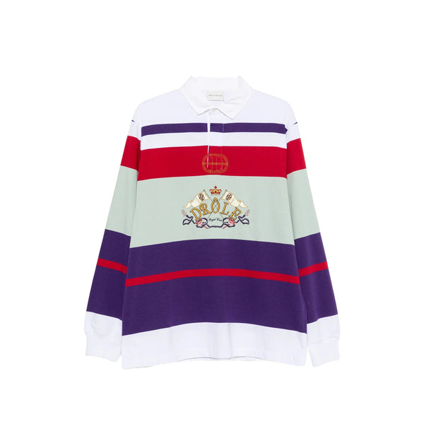 Knit Polo Shirt White Cotton T-shirts And Polos