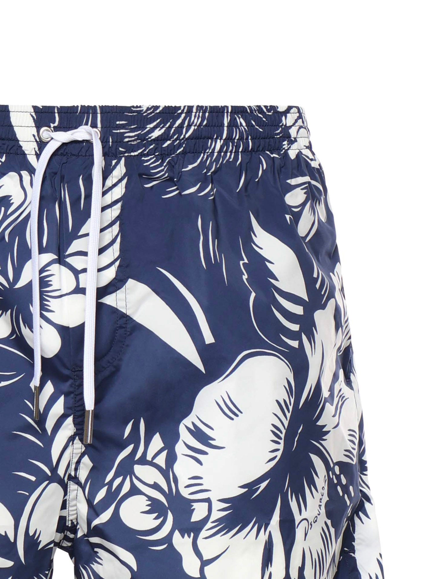 Dsquared2 Sea Clothing Blue/white Polyester