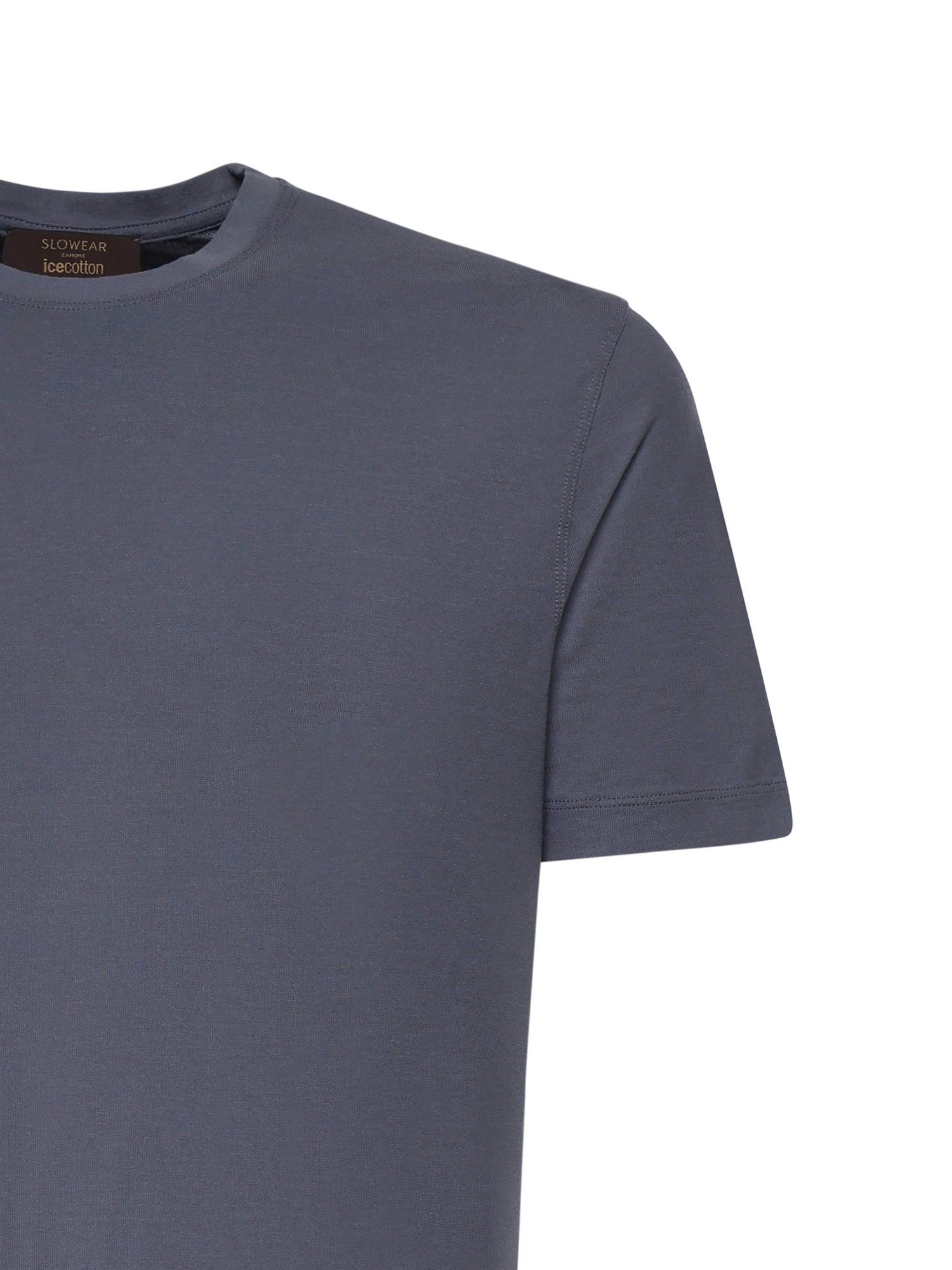 Zanone T-Shirts And Polos Denim Cotton