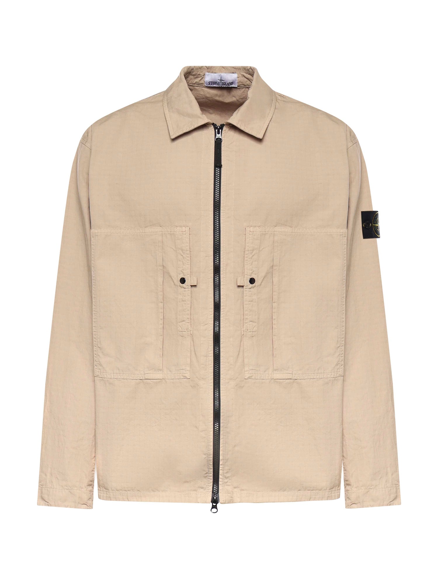 Stone Island Shirts Avion Blue Cotton