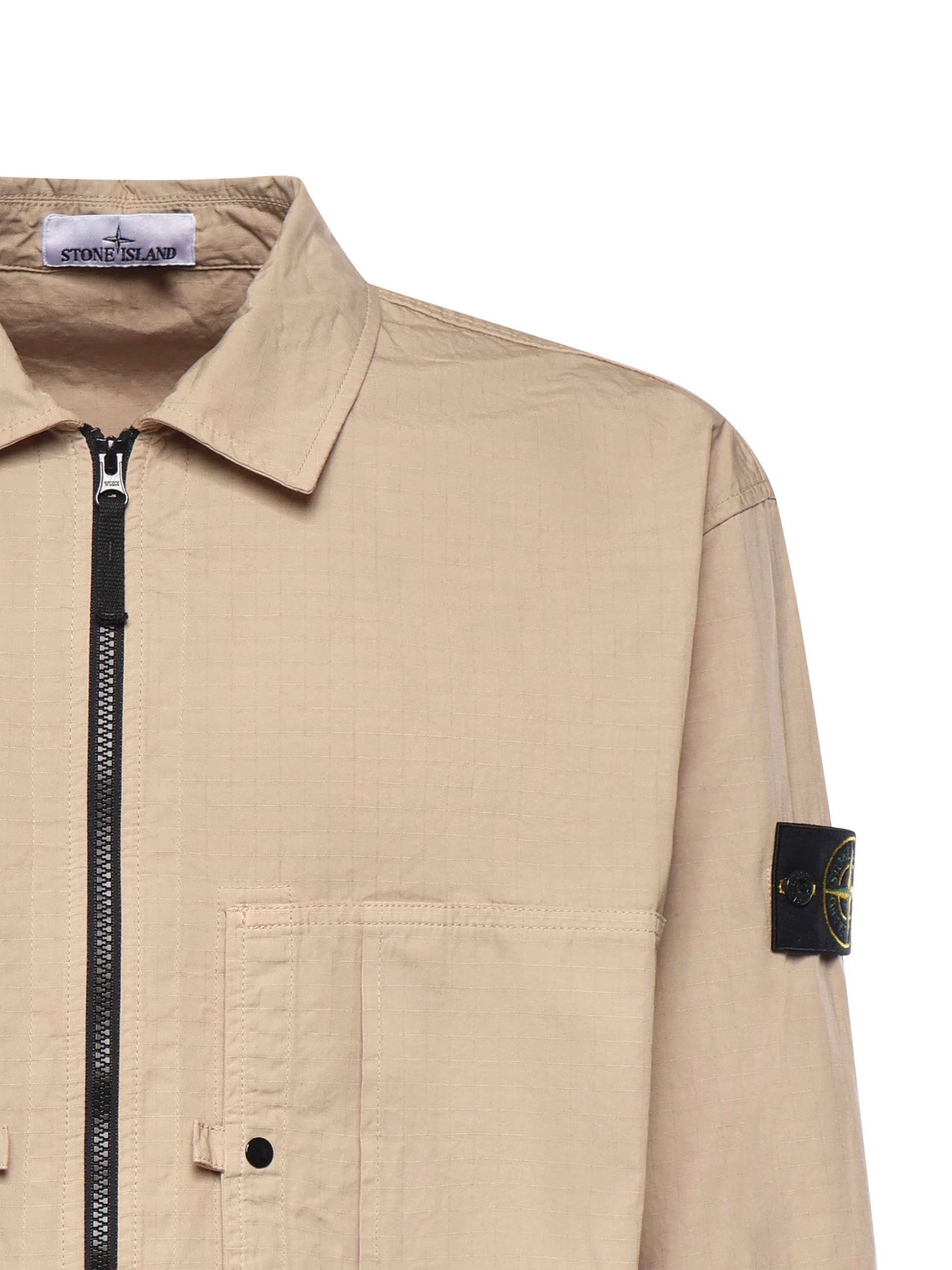 Stone Island Shirts Avion Blue Cotton