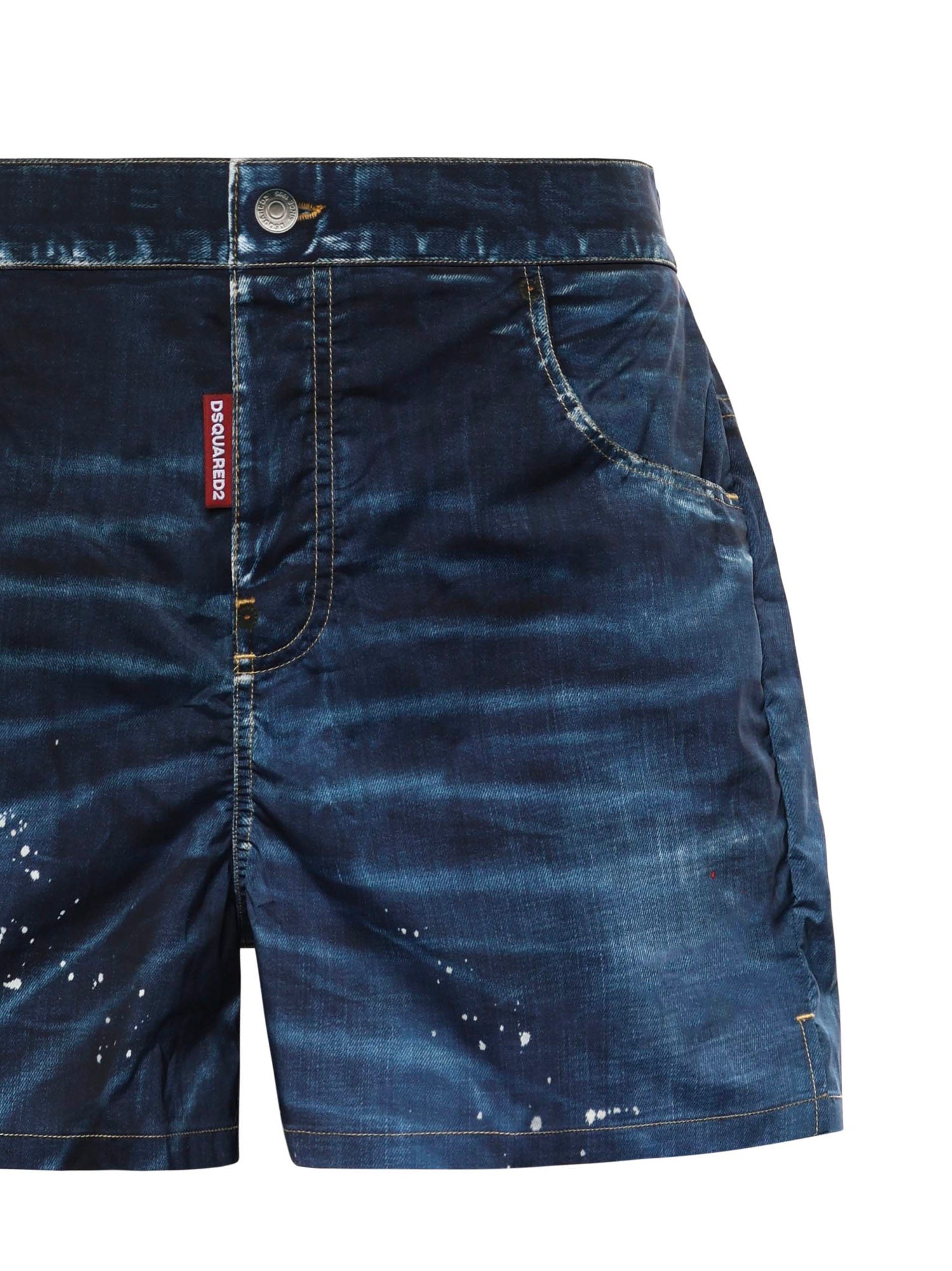 Dsquared2 Sea Clothing Denim Polyamide Elastane