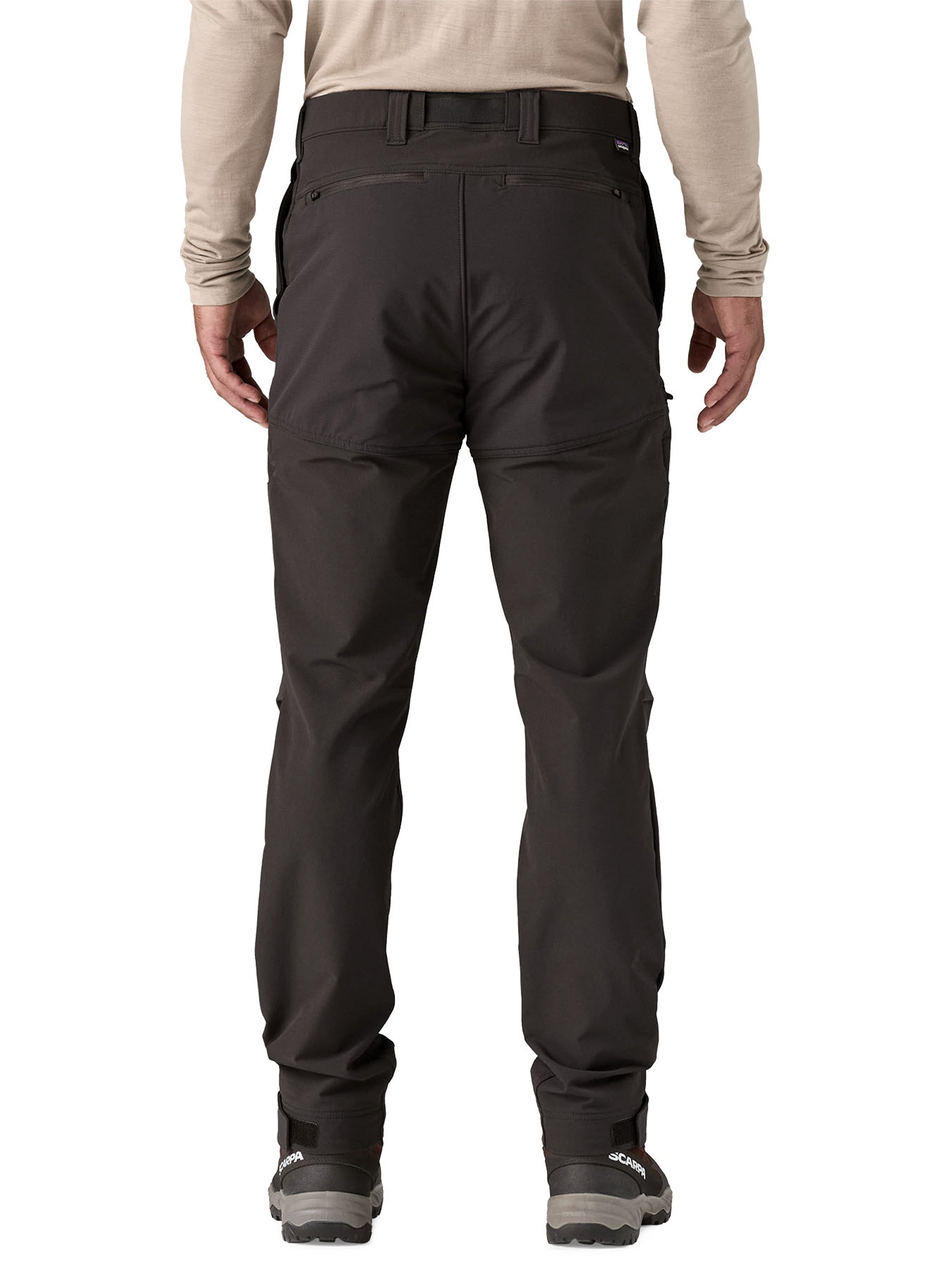 Terravia Peak Pants Black Pantaloni