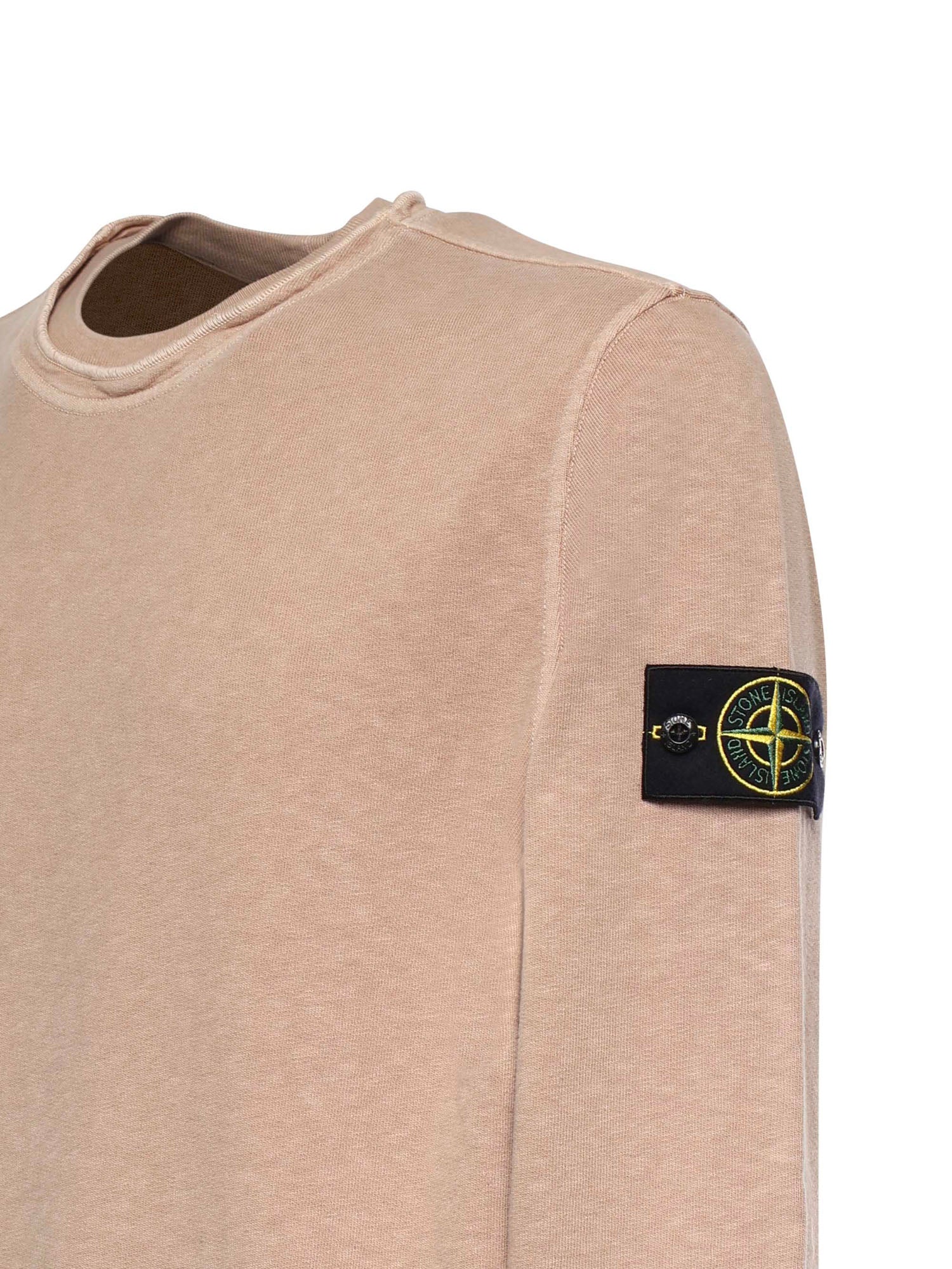 Stone Island Sweaters Avion Blue Cotton