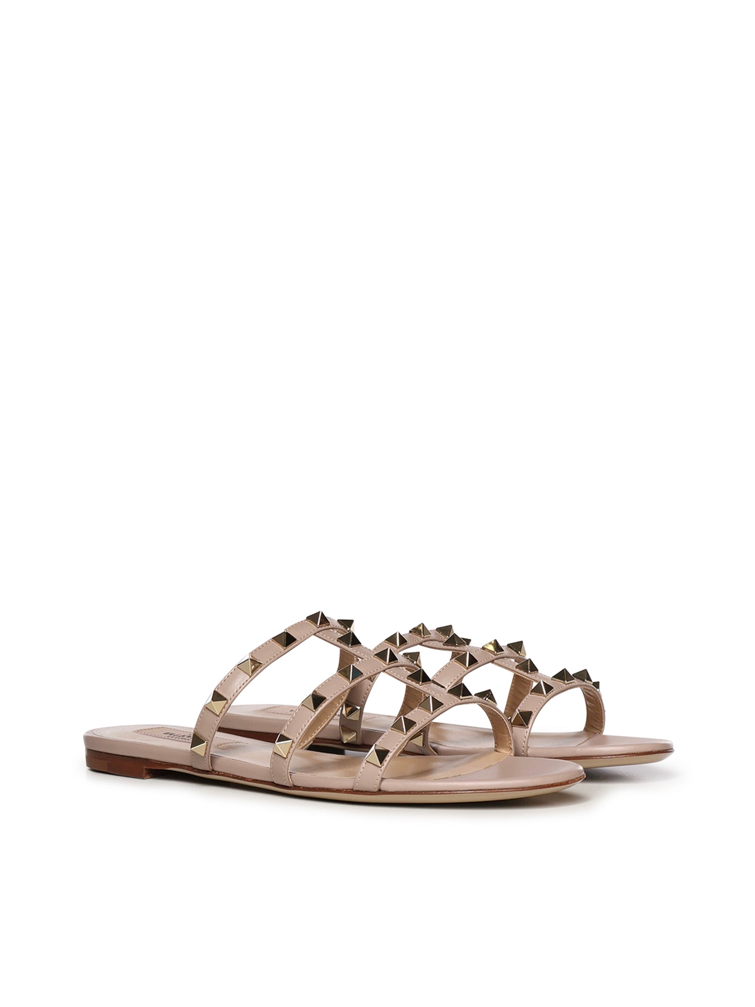 Valentino Garavani Sandals Poudre Calfskin