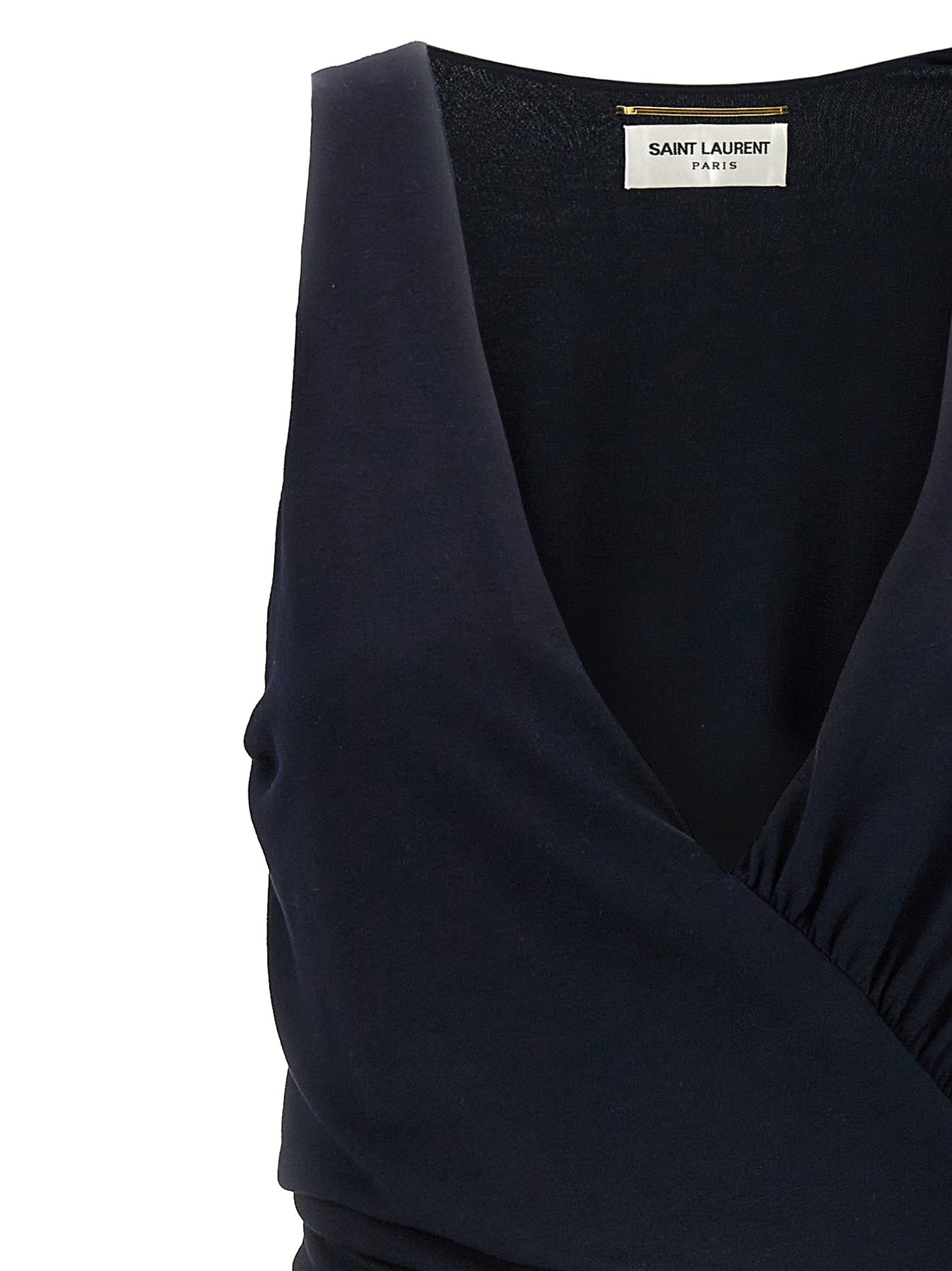 Jersey Dress Blue Viscose Sisal Elastane