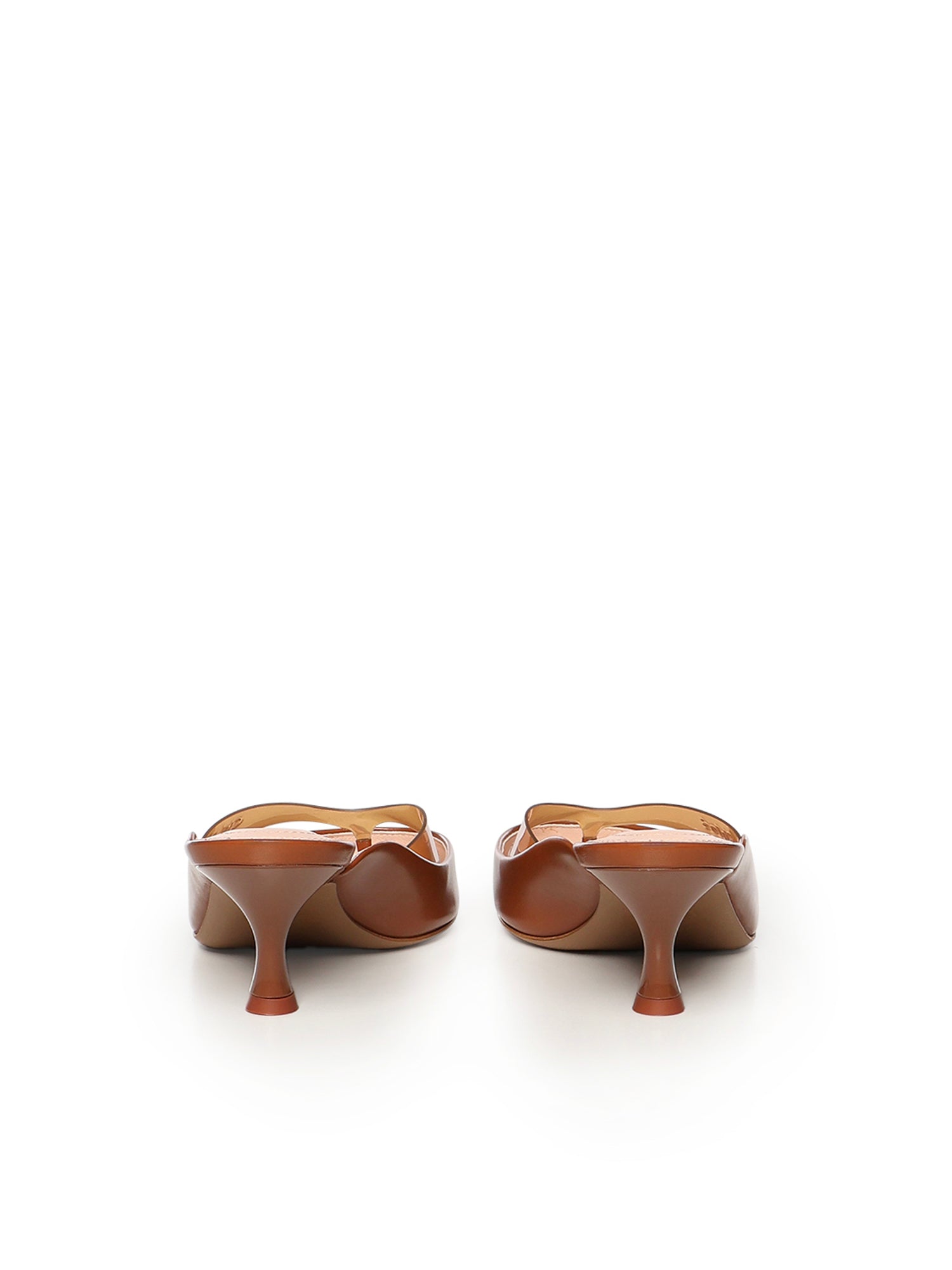 Chloè Sandals Terracotta Brown