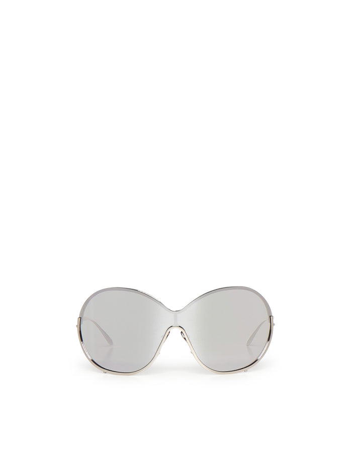 Alaia Sunglasses Silver Metal Fiber