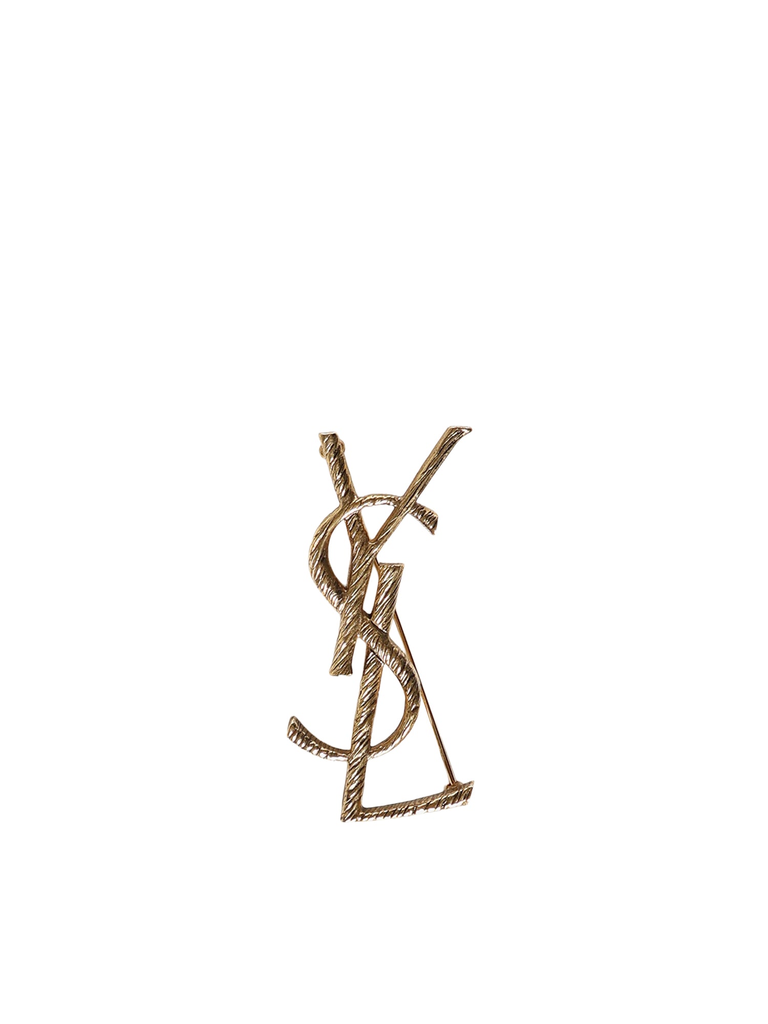 Saint Laurent Bijoux Brass