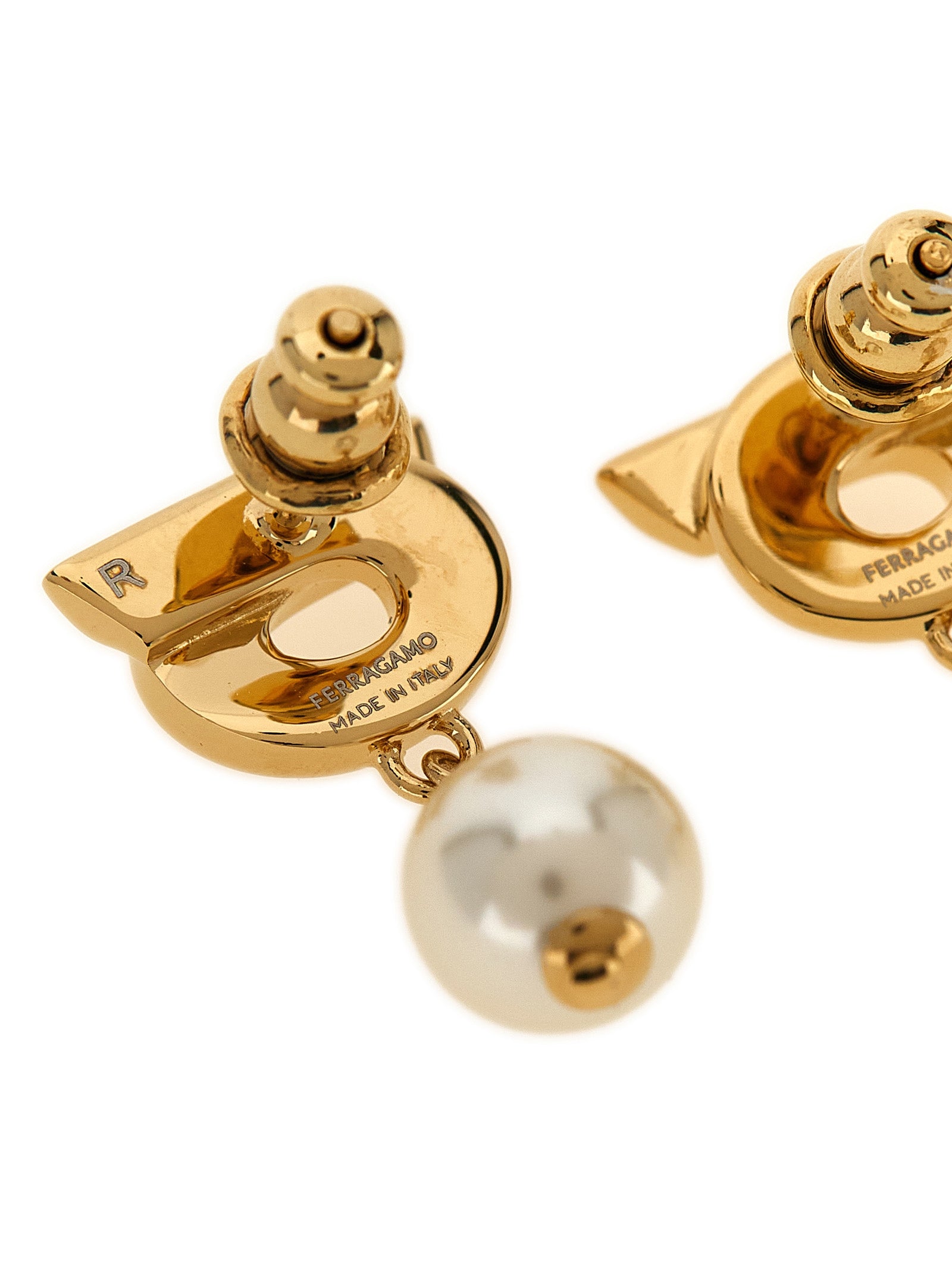 Newgan earrings Gold Brass Jewelry