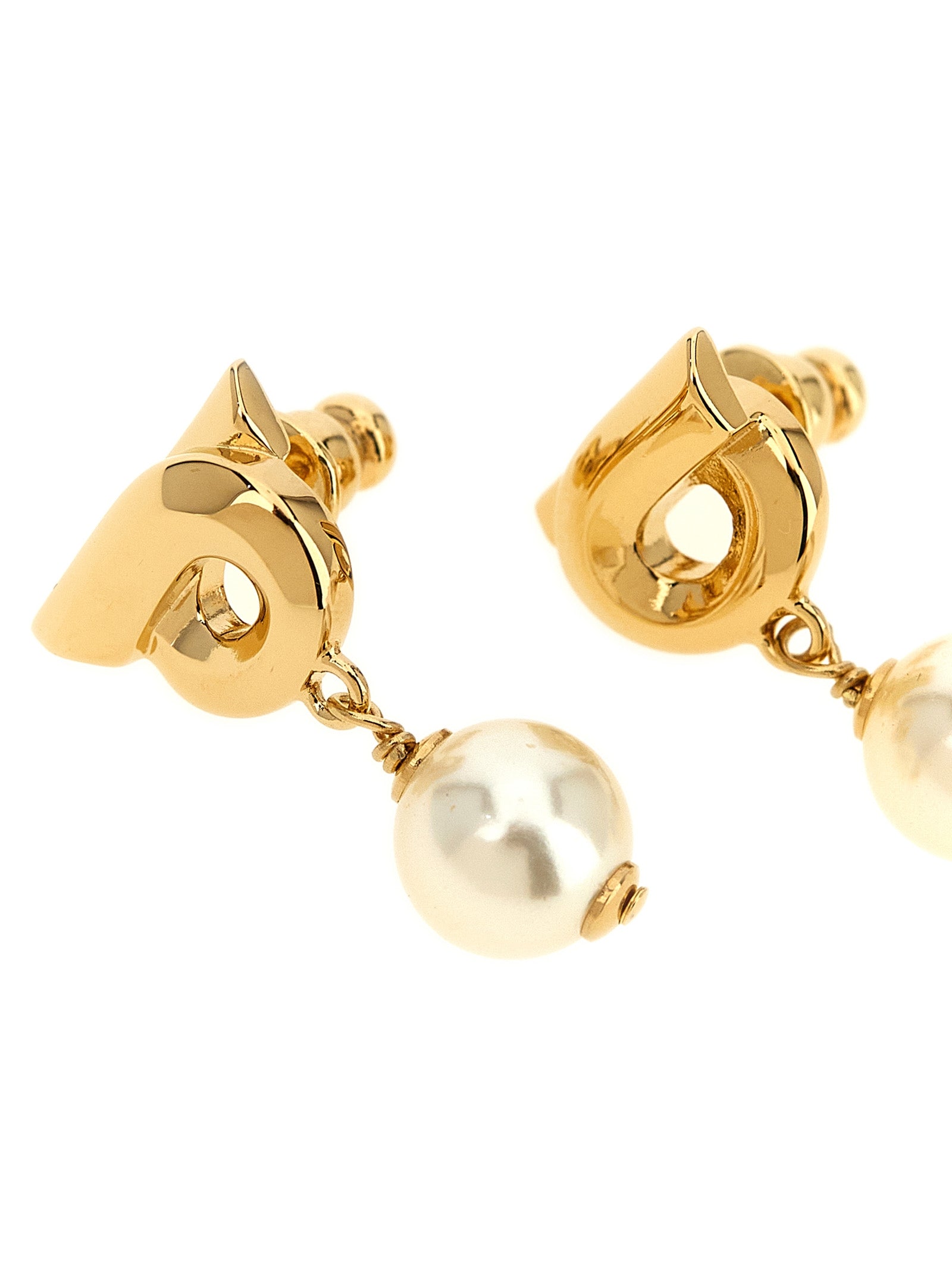 Newgan earrings Gold Brass Jewelry