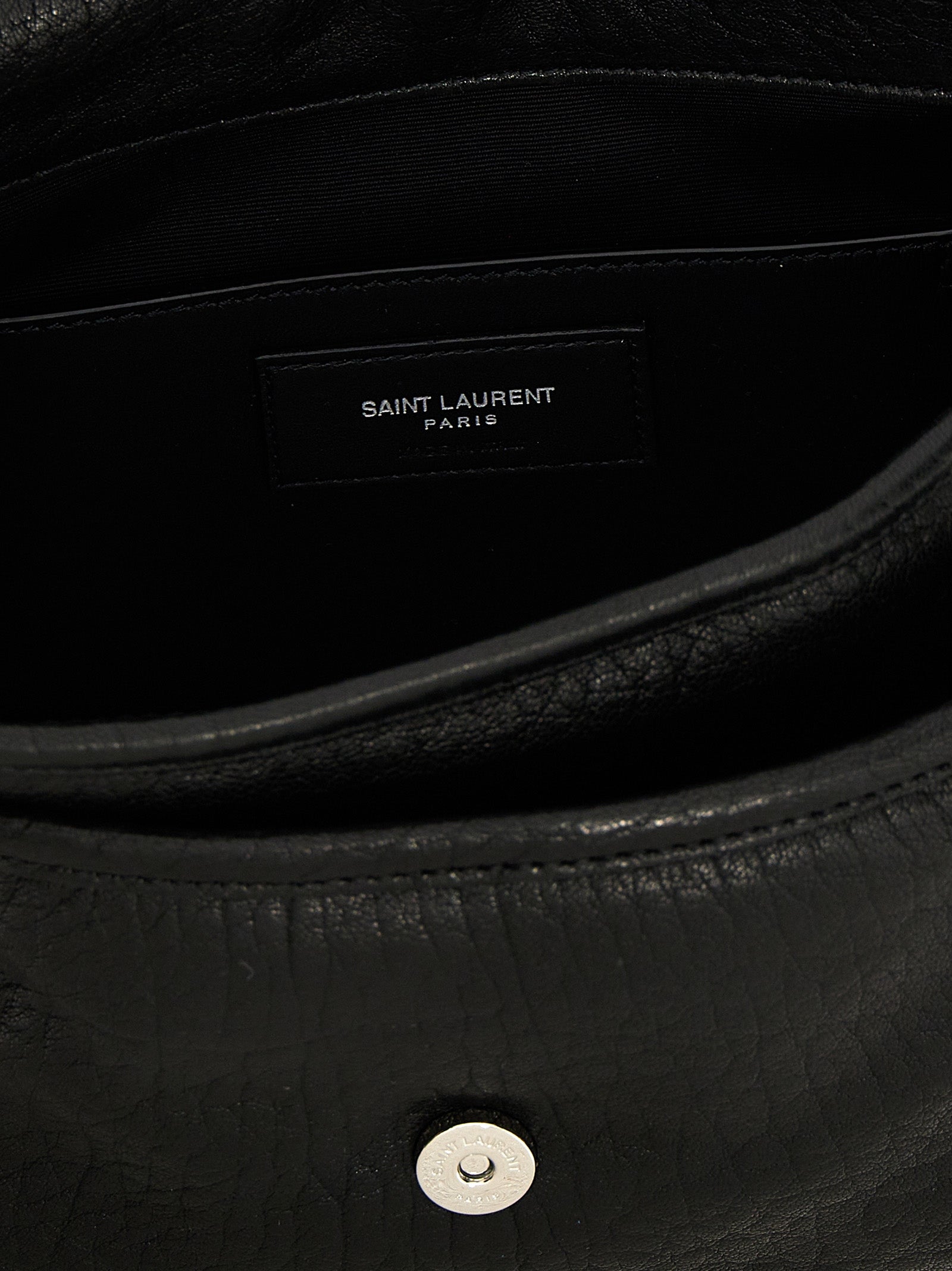 Messenger Small Niki crossbody bag Black Lamb Leather