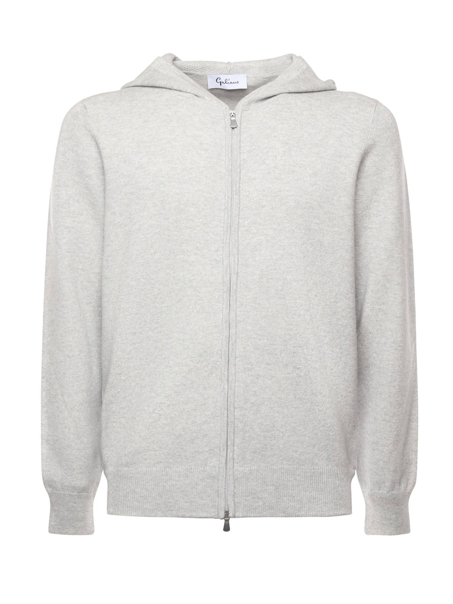 Galiano Sweaters Light Grey Virgin Wool Viscose Cashmere