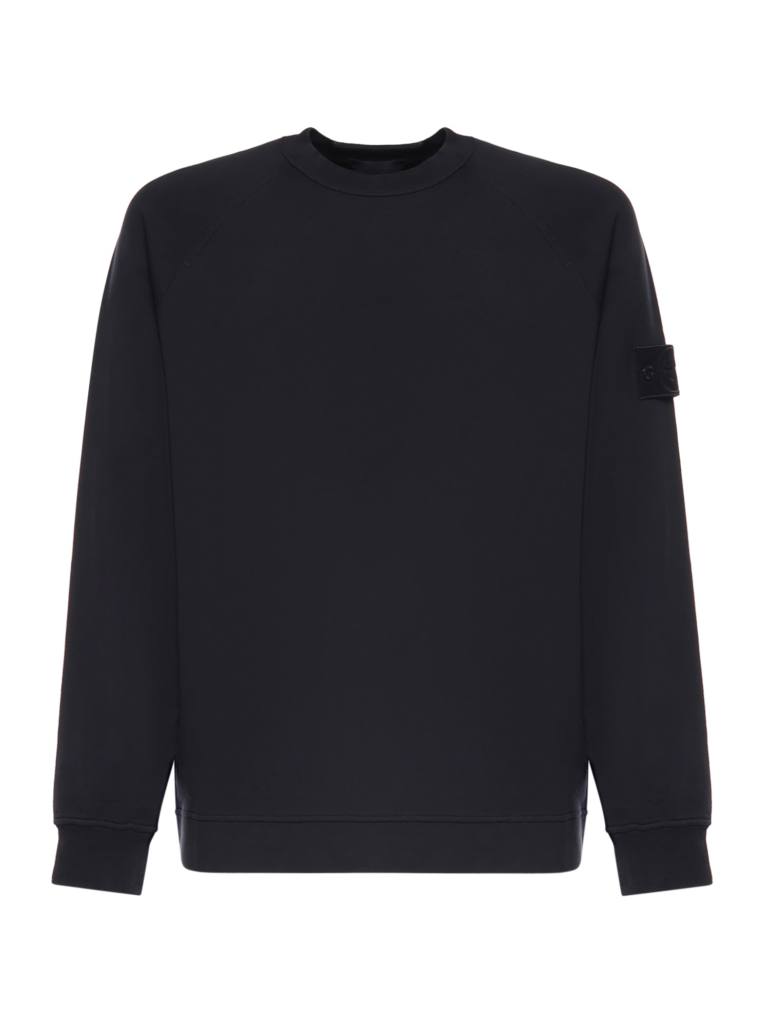 Stone Island Sweaters Blue Elastan + Cotone