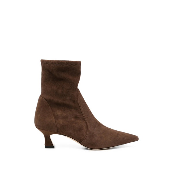 Kitten Heel Pumps Vinnie Brown Suede