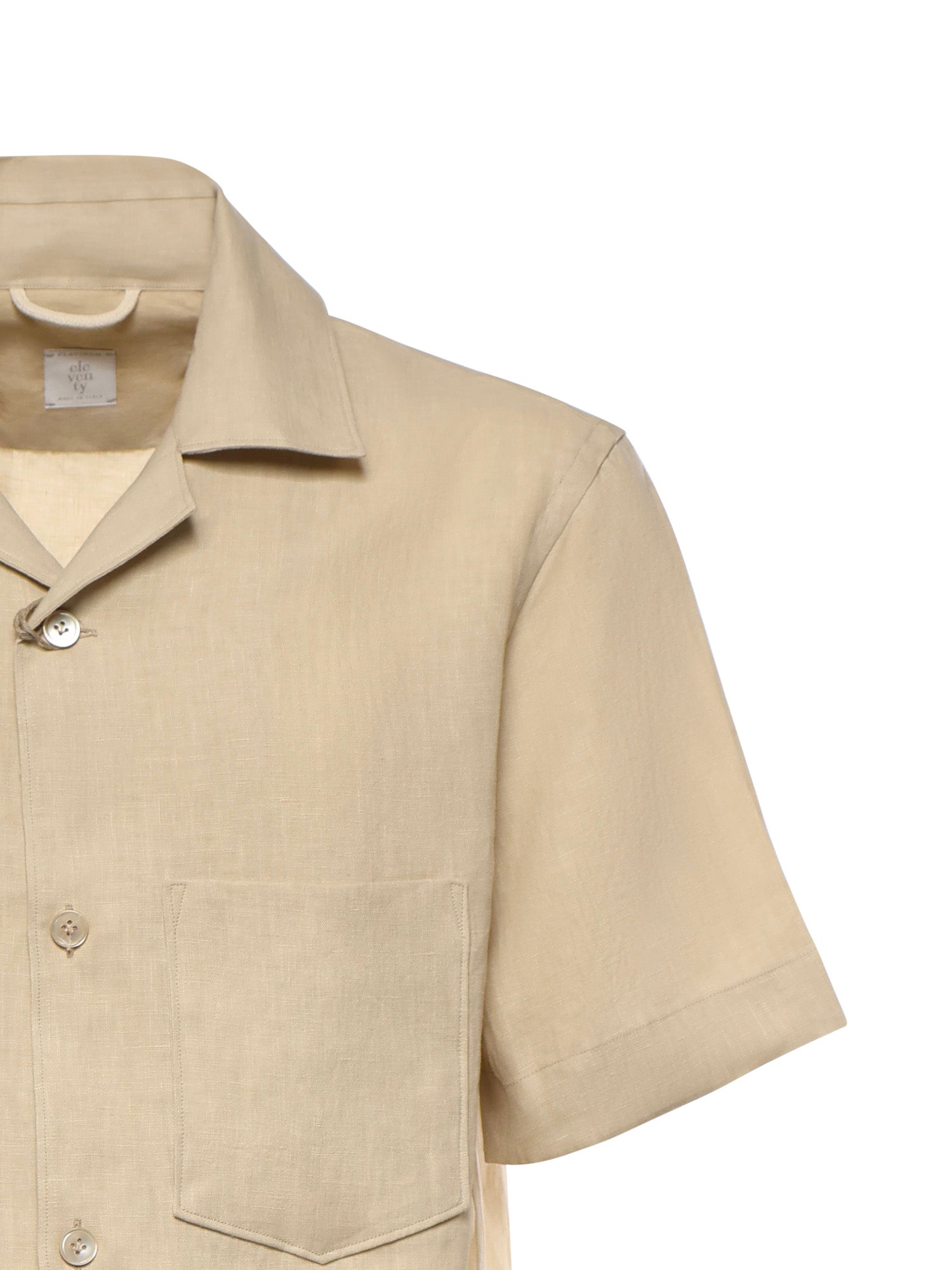 Eleventy Shirts Coriander Linen