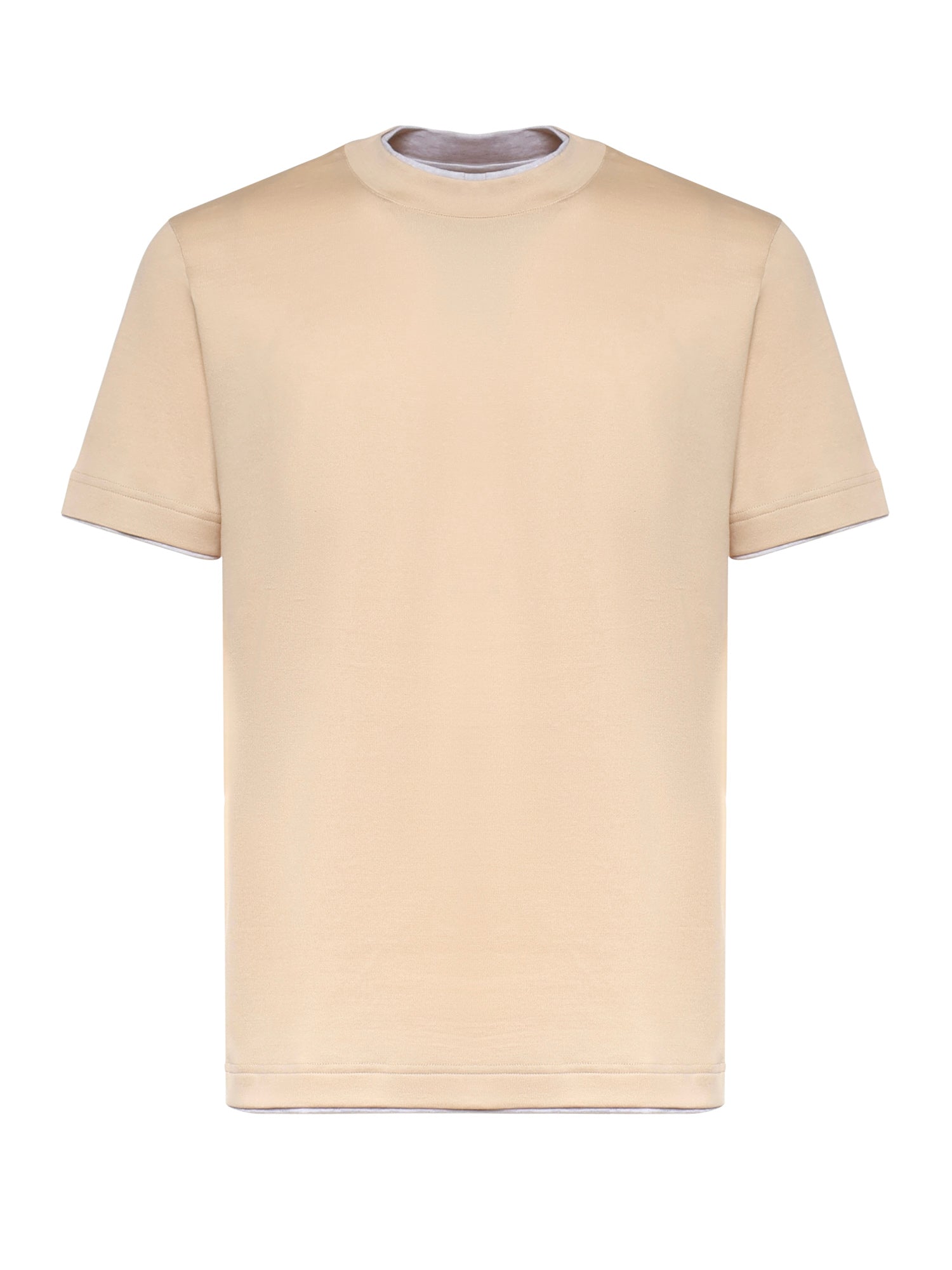 Eleventy T-Shirts And Polos Coriander, Light Grey Cotton
