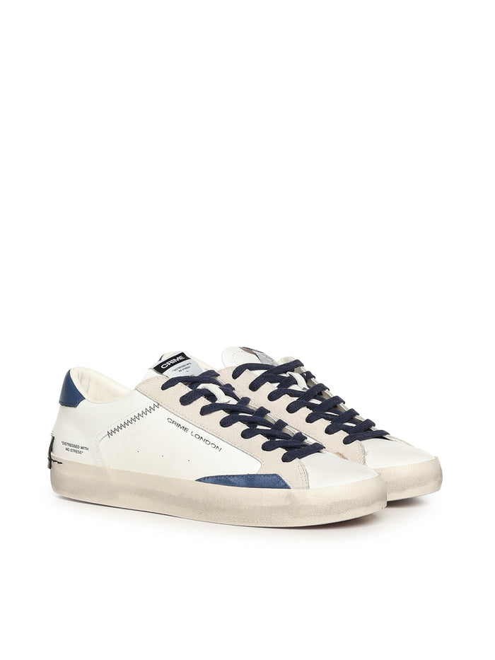 Crime London Sneakers Pelle Tessuto